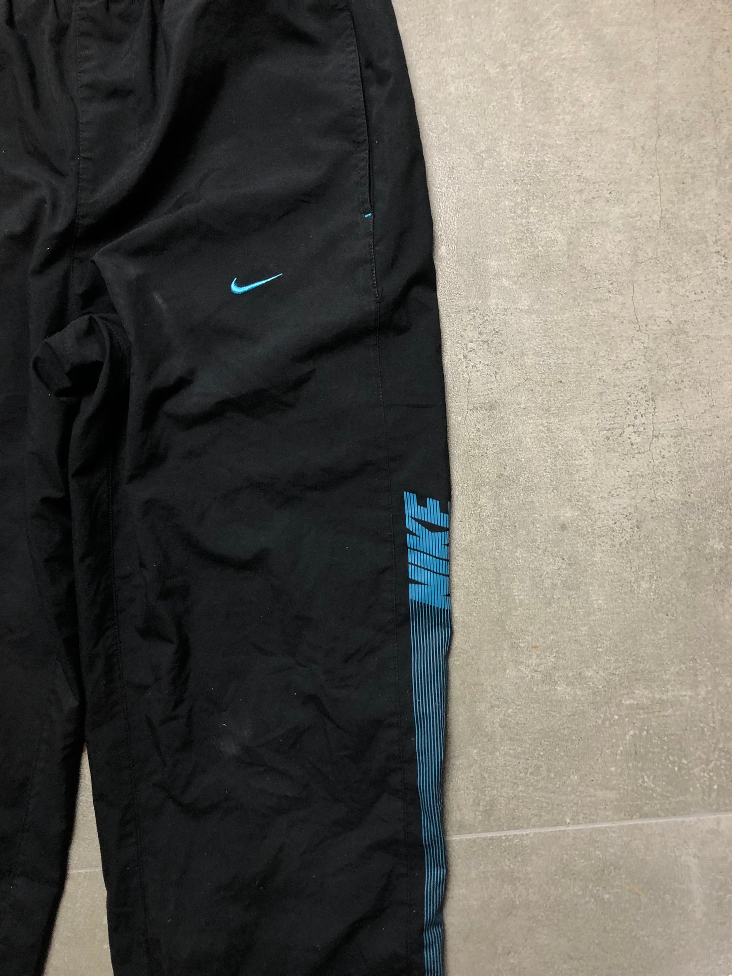 Nike Trackpants schwarz Hellblau S