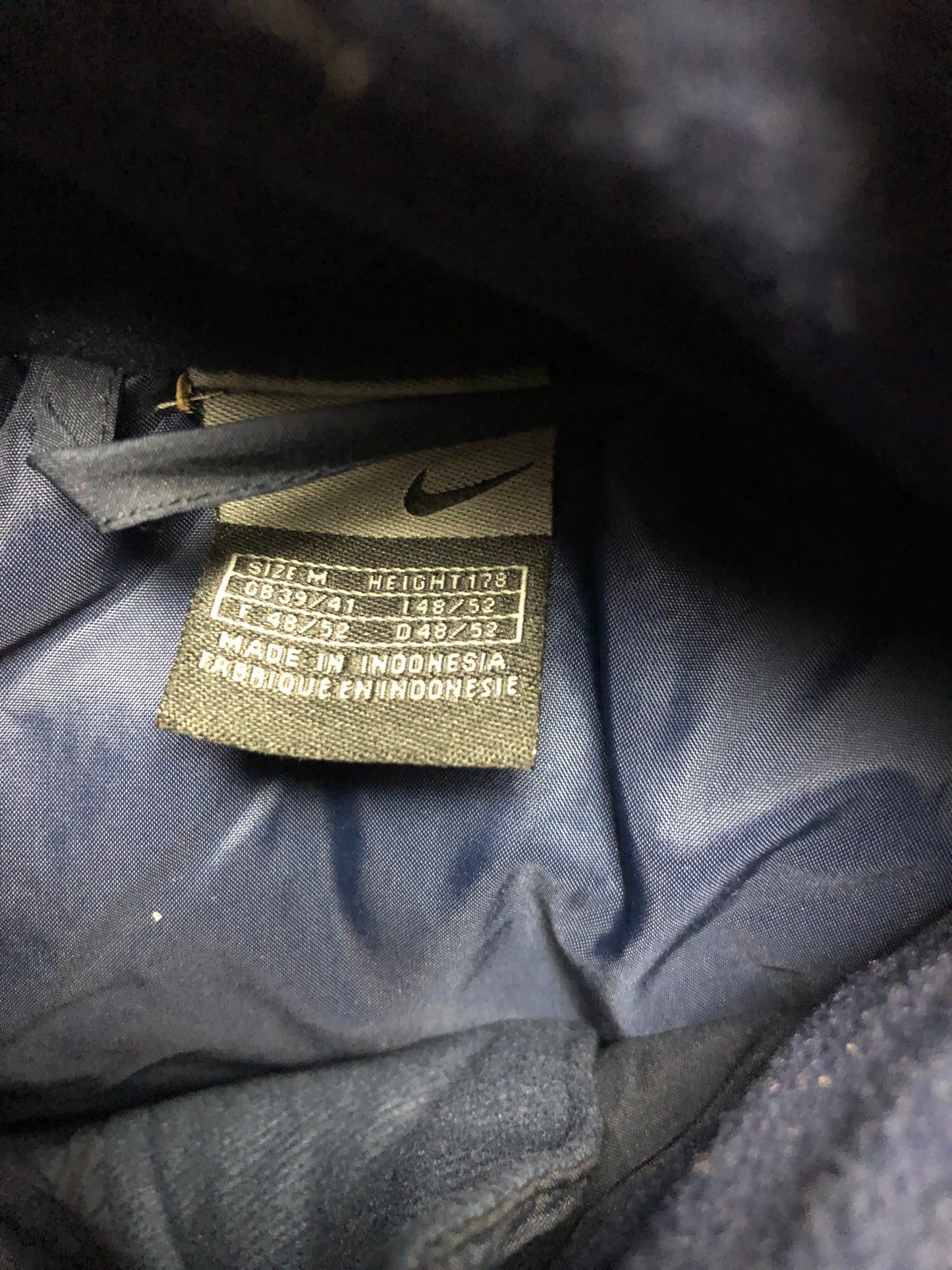 Nike Puffer Weste dunkelblau M