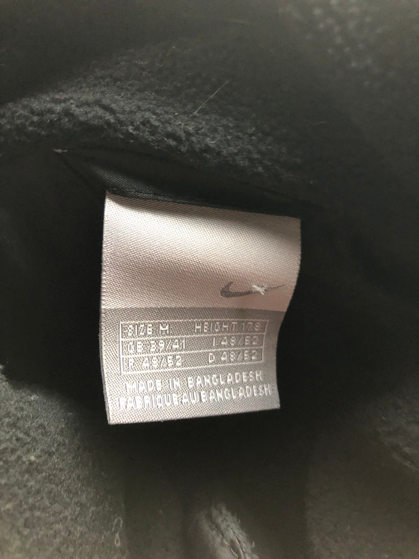 Nike Puffer Weste schwarz M