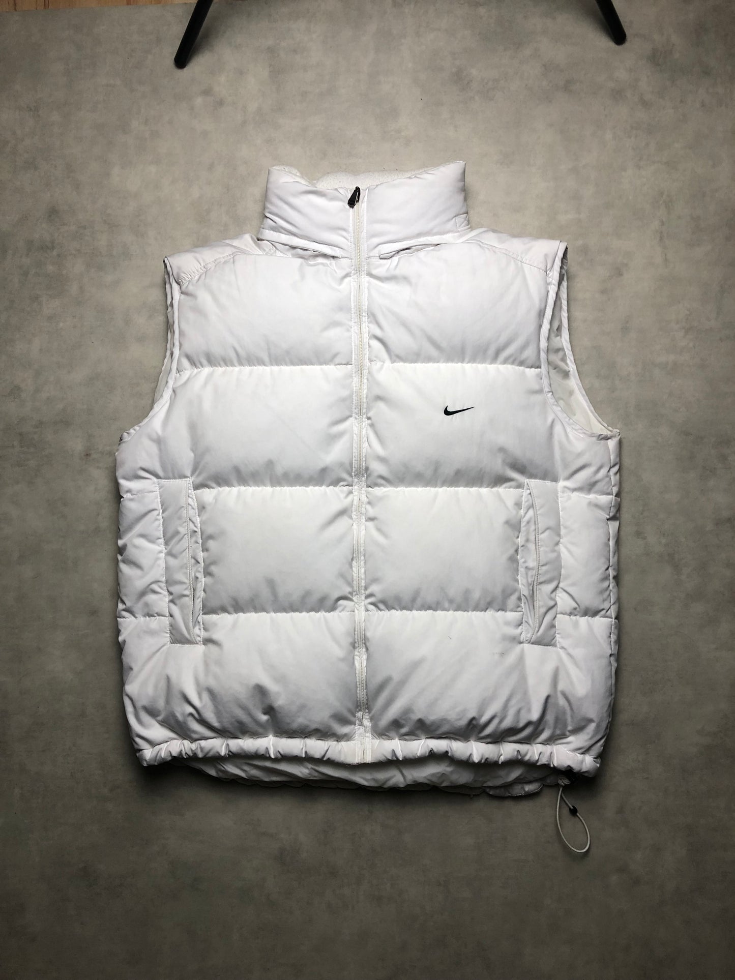 Nike Puffer Weste weiß L