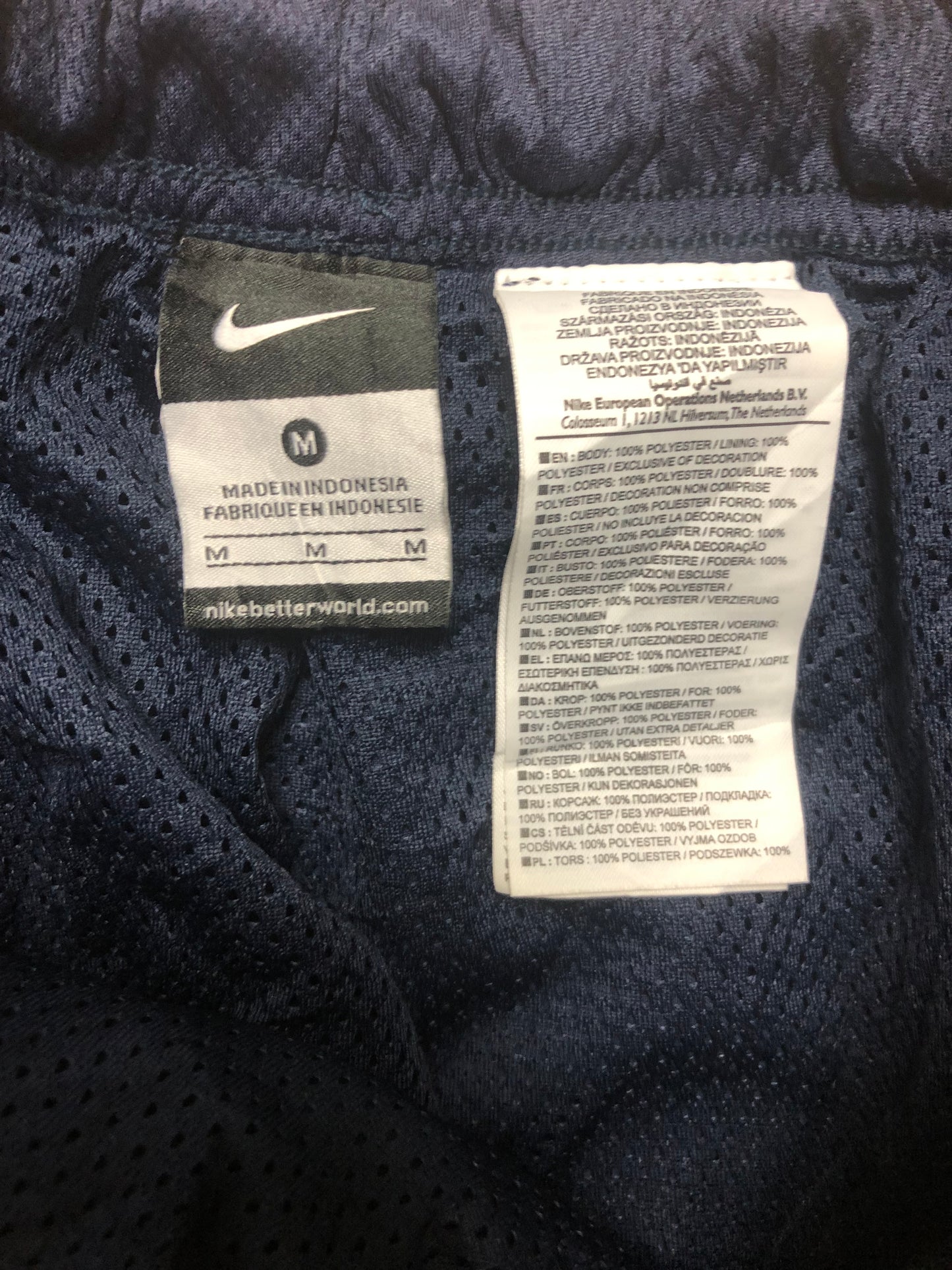 Nike Trackpants schwarz blau M