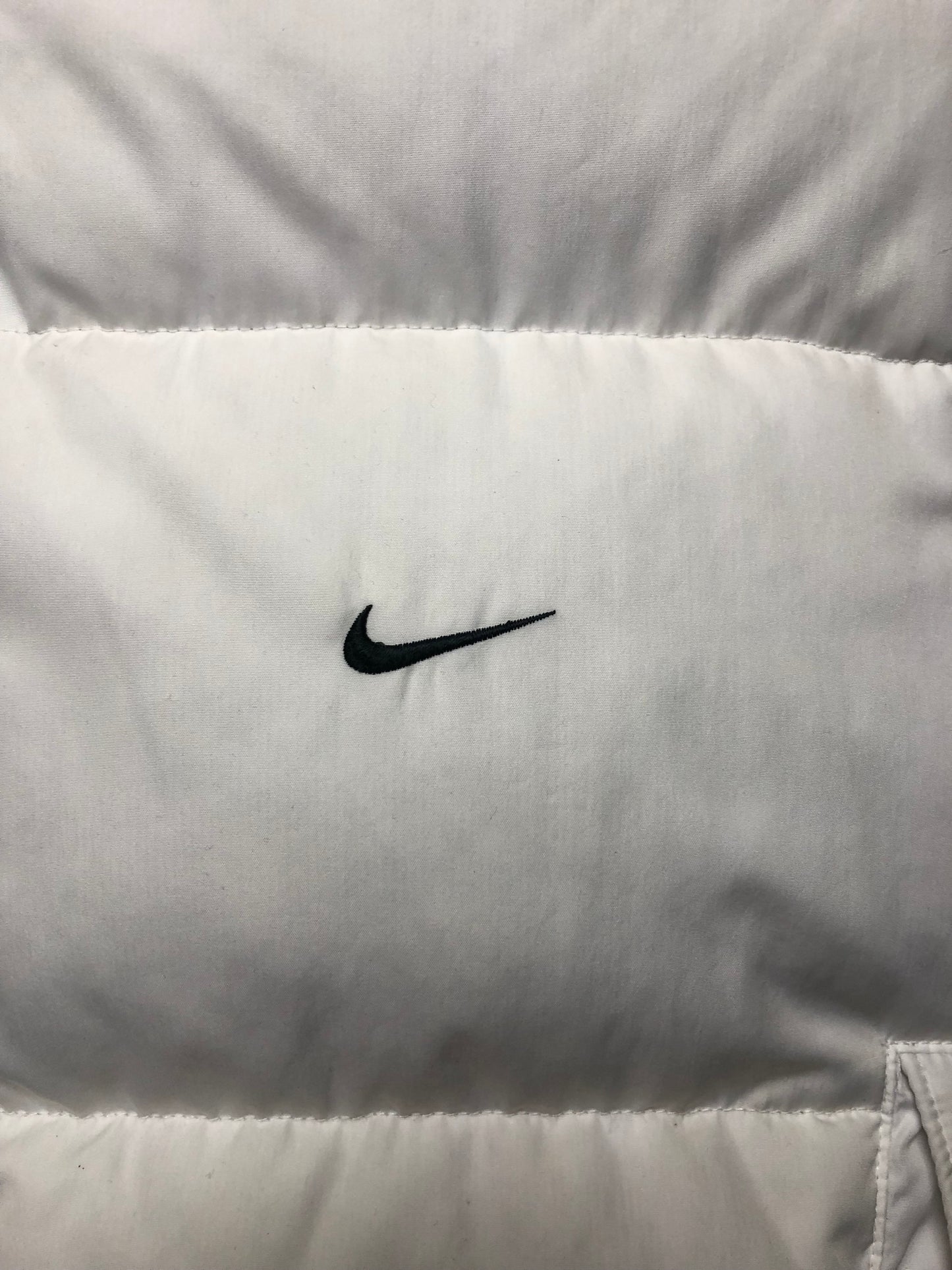 Nike Puffer Weste weiß L
