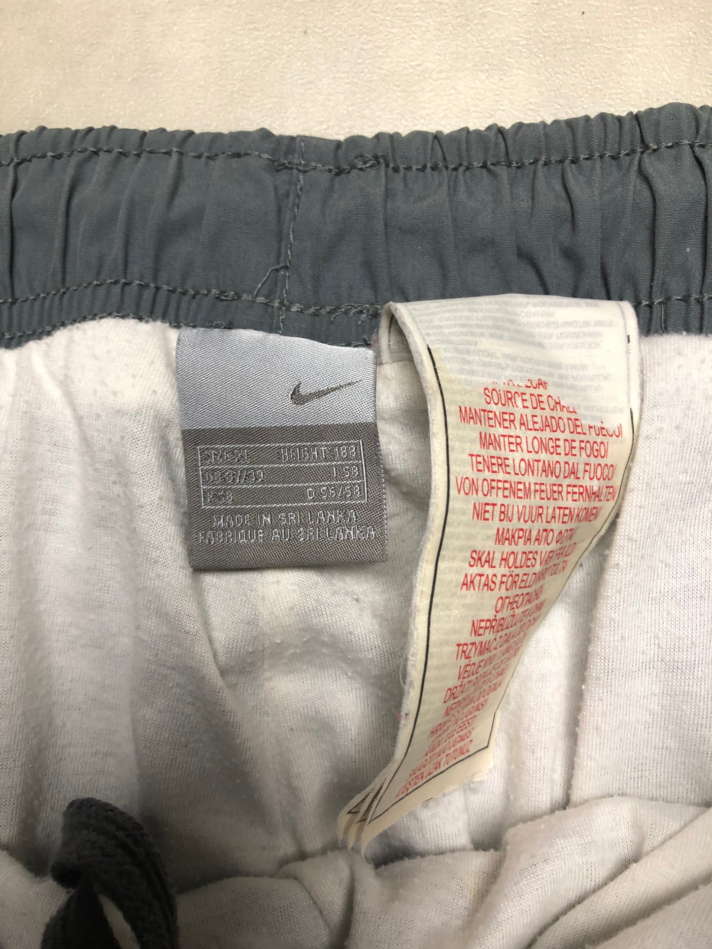 Nike Trackpants grau XL