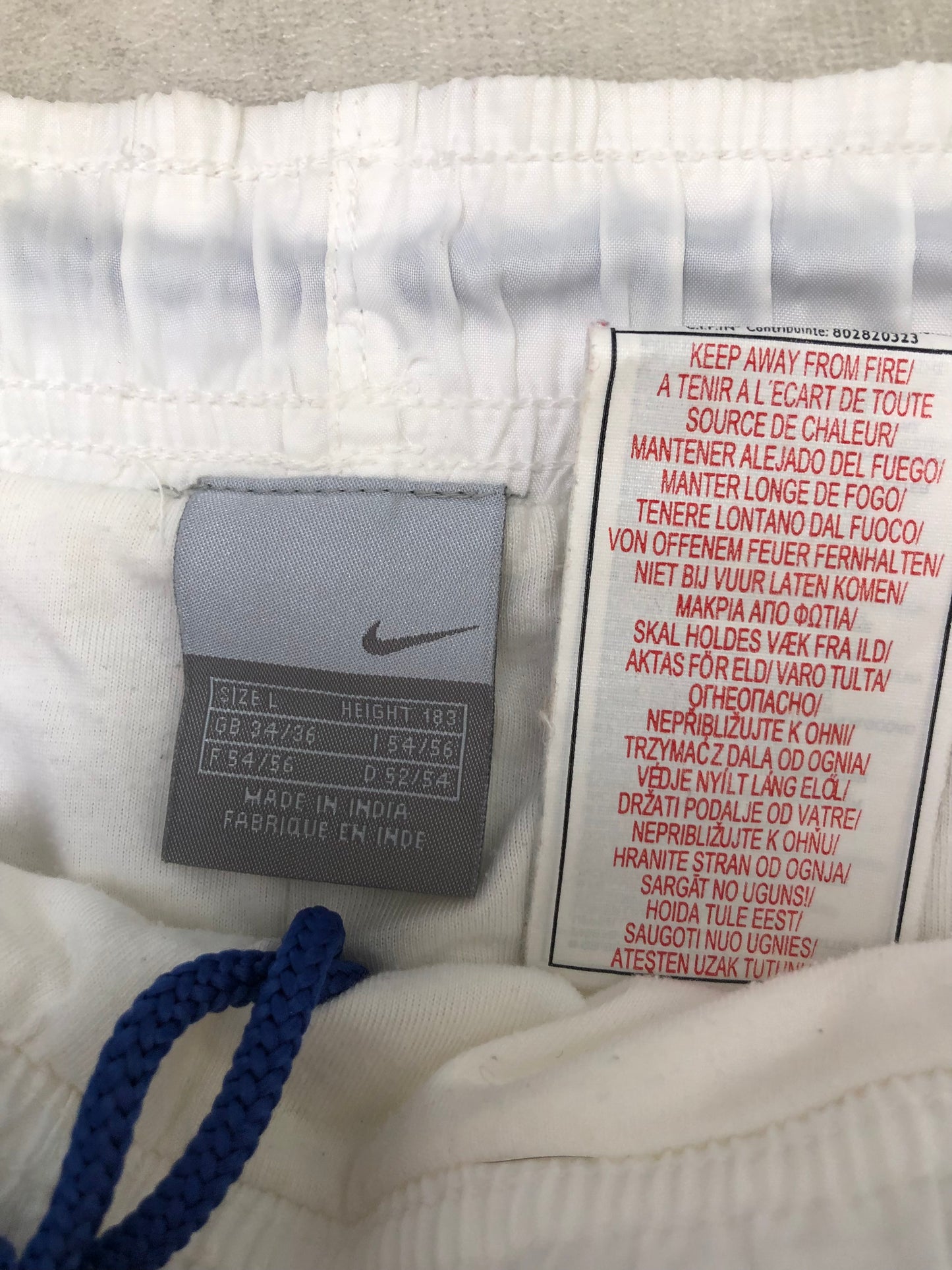 Nike Trackpants weiß L