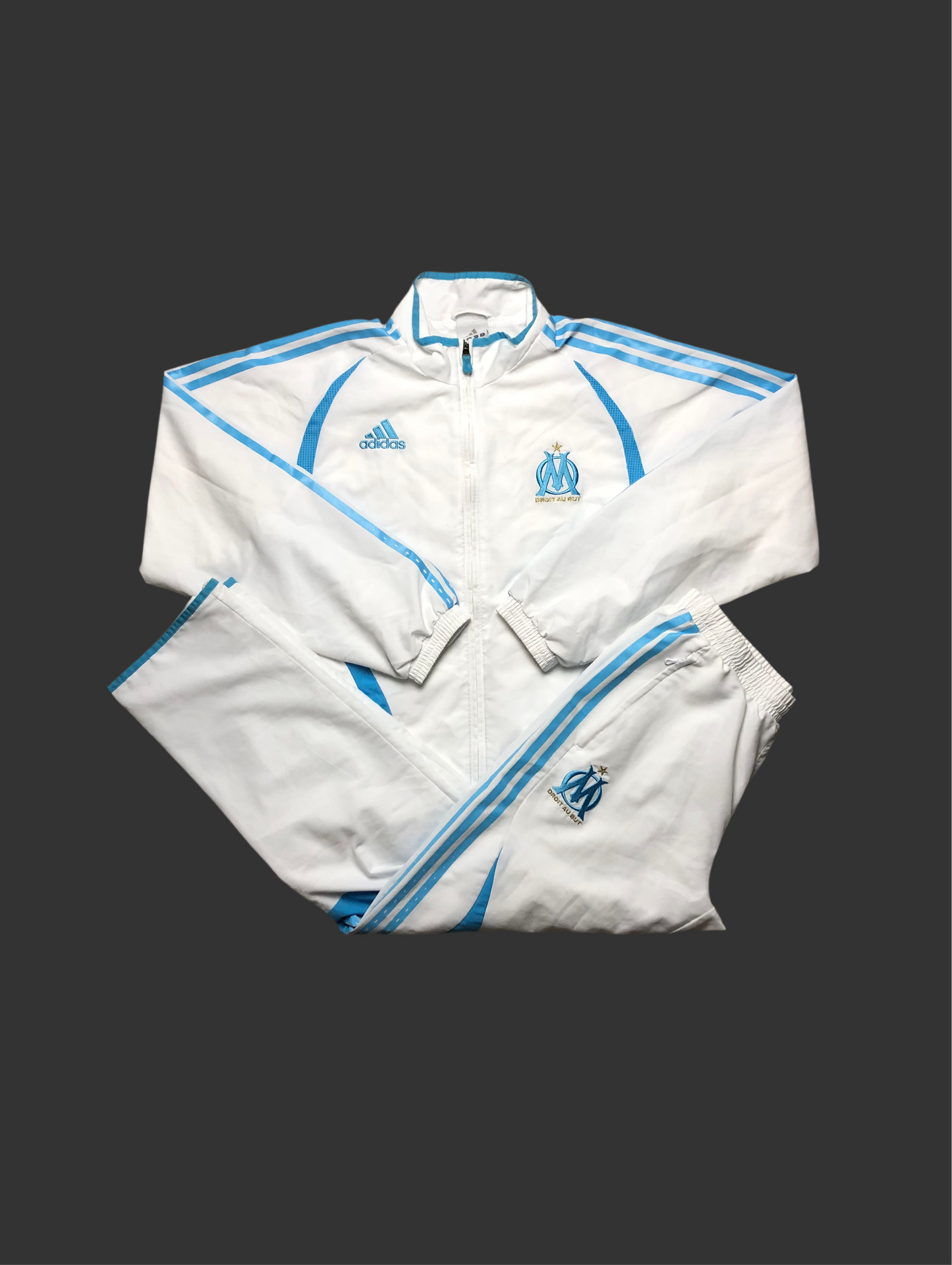 Olympique Marseille Tracksuit Adidas S
