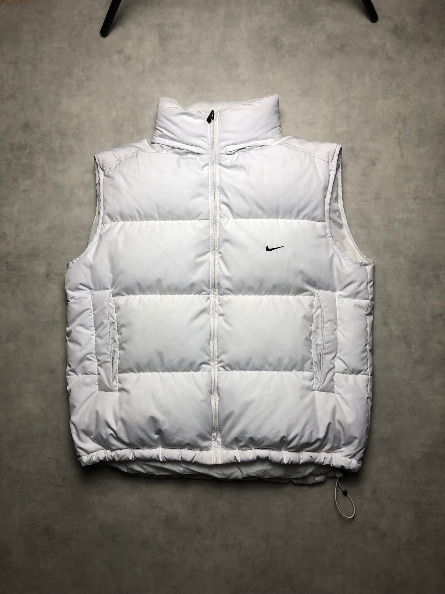 Nike Puffer Weste weiß L