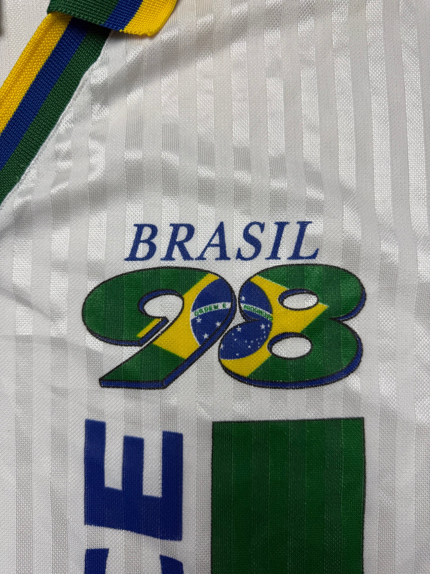 Brasilien Polohemd WM Frankreich 1998 XL