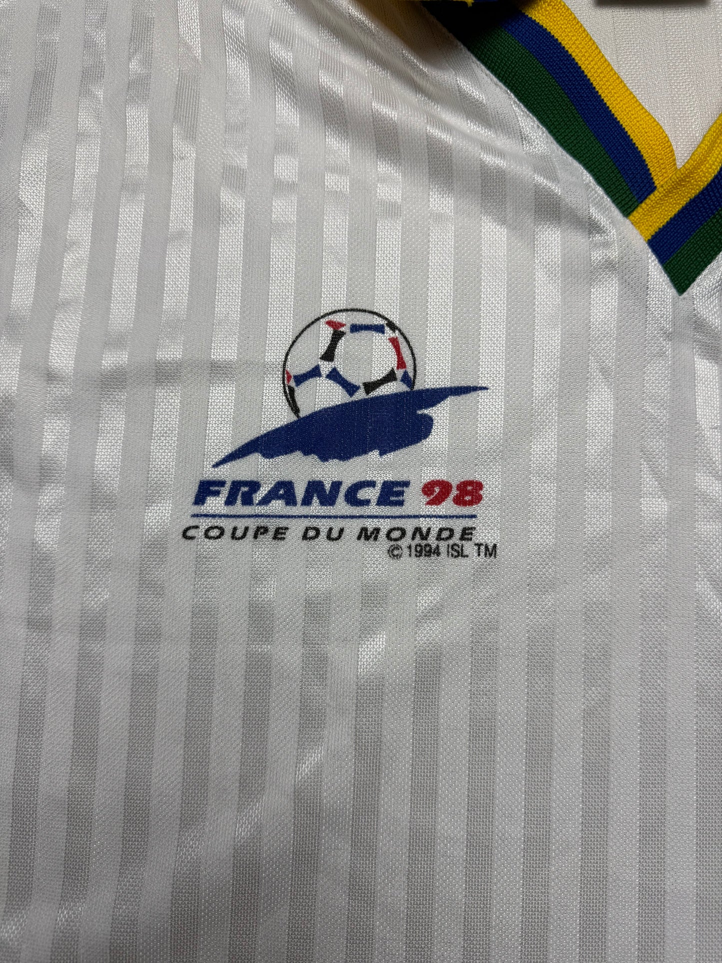 Brasilien Polohemd WM Frankreich 1998 XL