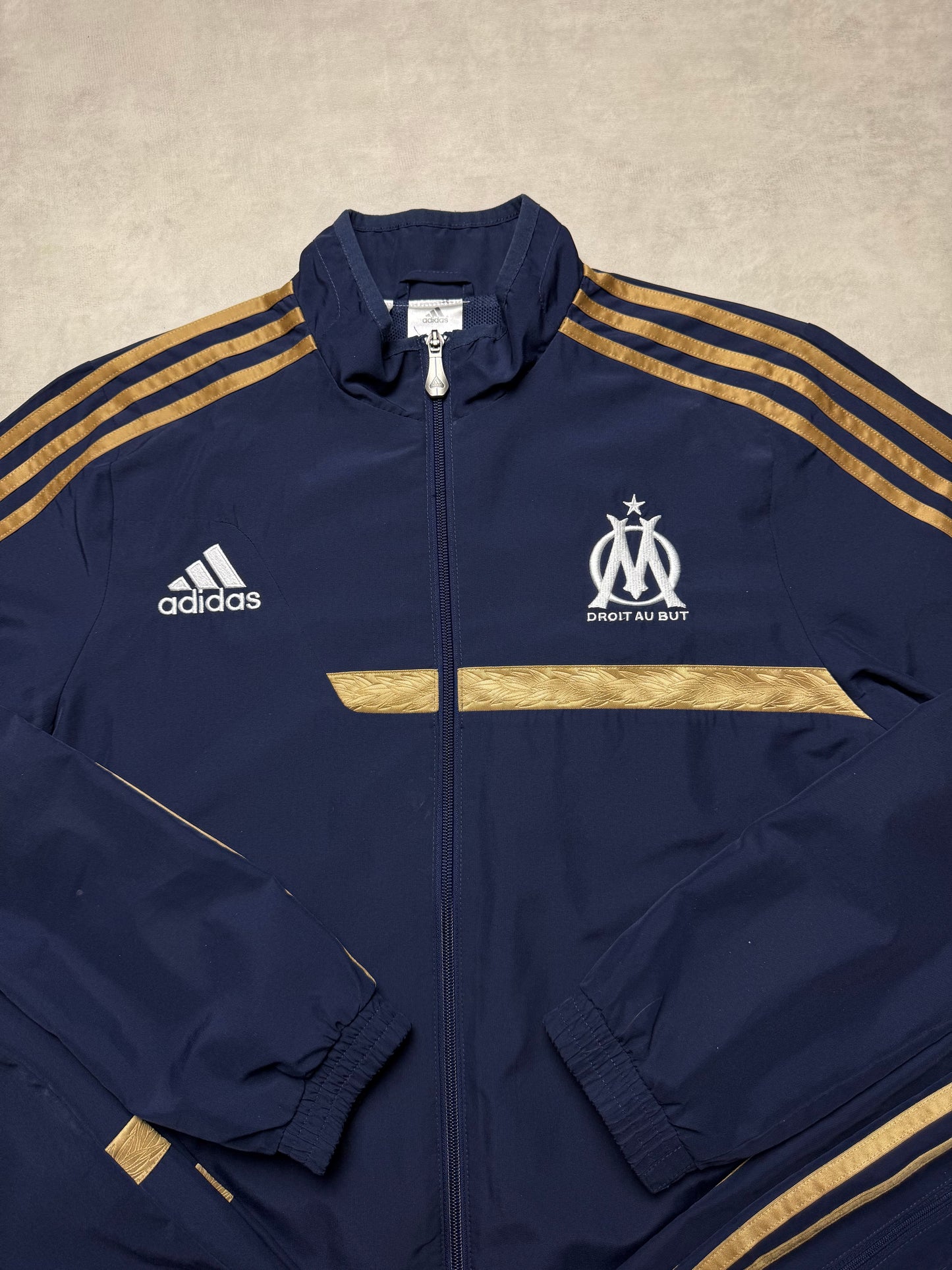 Olympique Marseille Tracksuit Adidas S