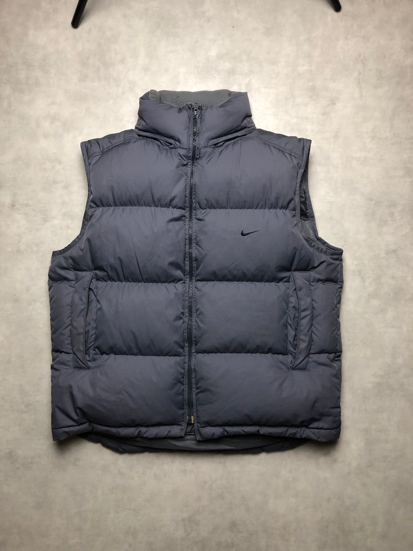 Nike Puffer Weste grau M