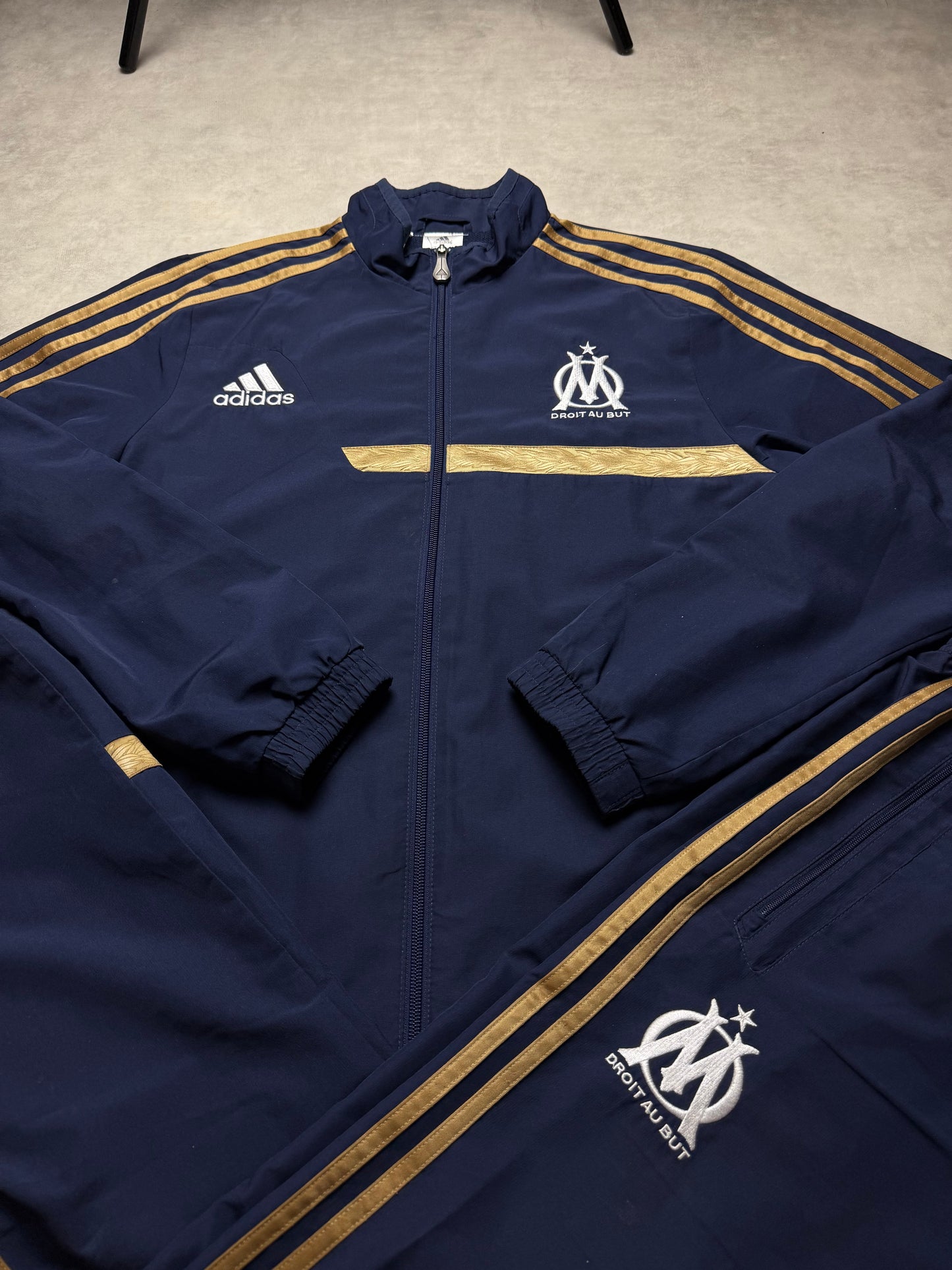 Olympique Marseille Tracksuit Adidas S