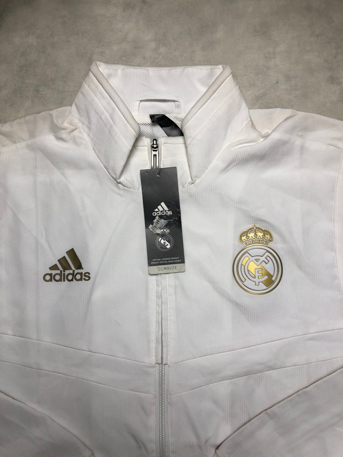 Real Madrid Trackjacket Adidas L (Neu, mit Tags)