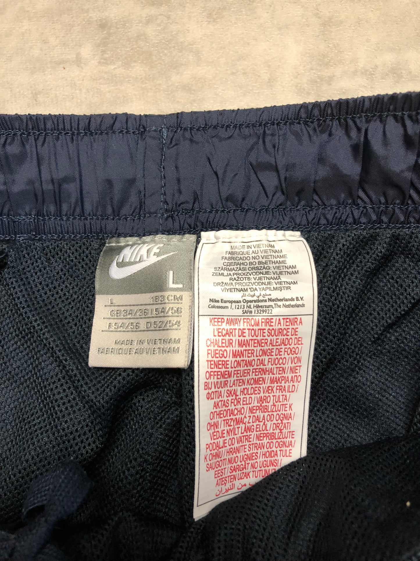 Nike Trackpants dunkelblau L