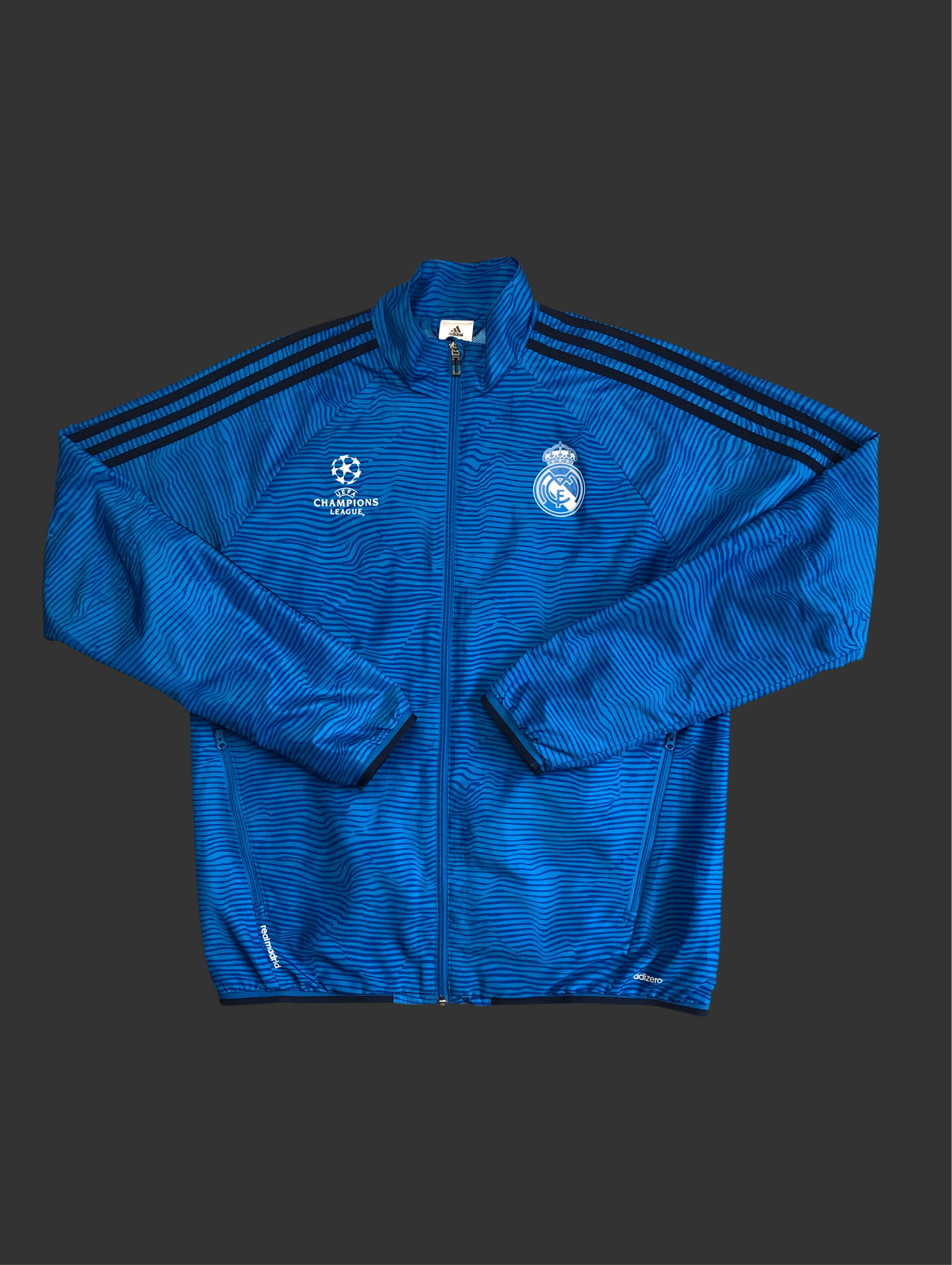 Real Madrid Trackjacket Adidas Champions League Edition M
