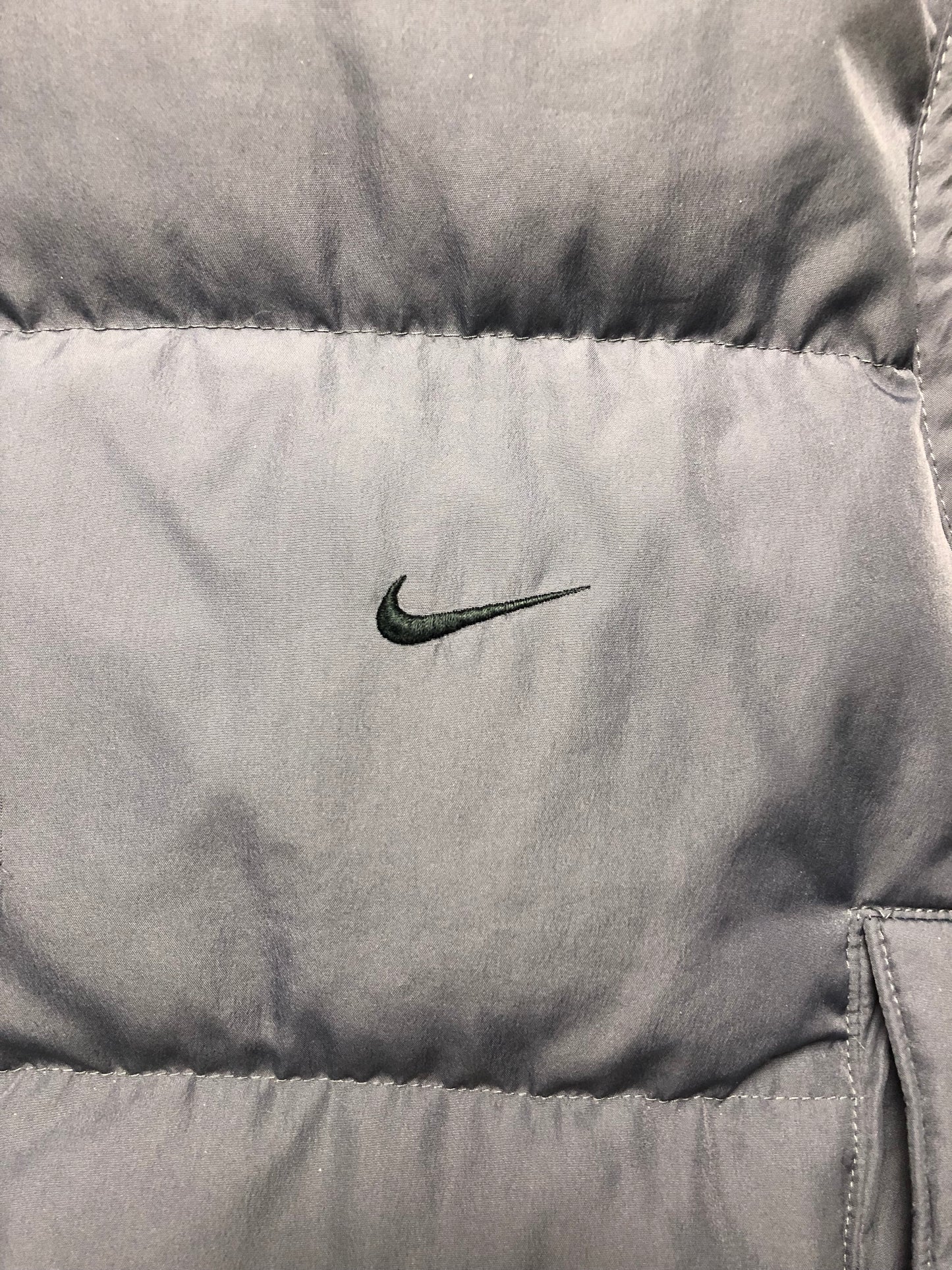 Nike Puffer Weste grau S