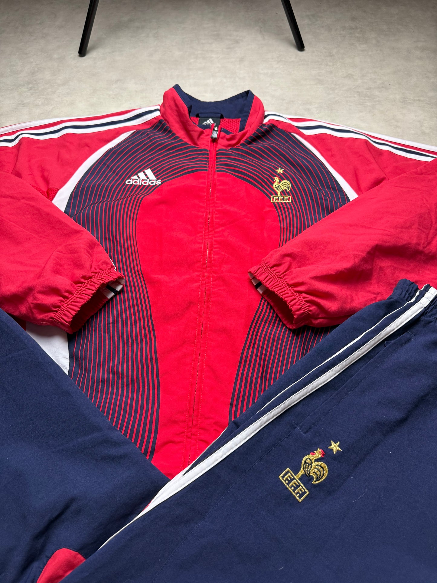Frankreich Tracksuit Adidas L