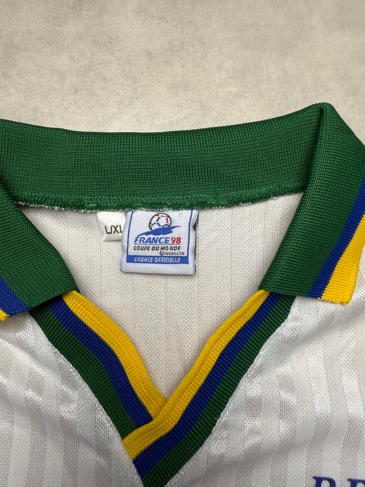 Brasilien Polohemd WM Frankreich 1998 XL