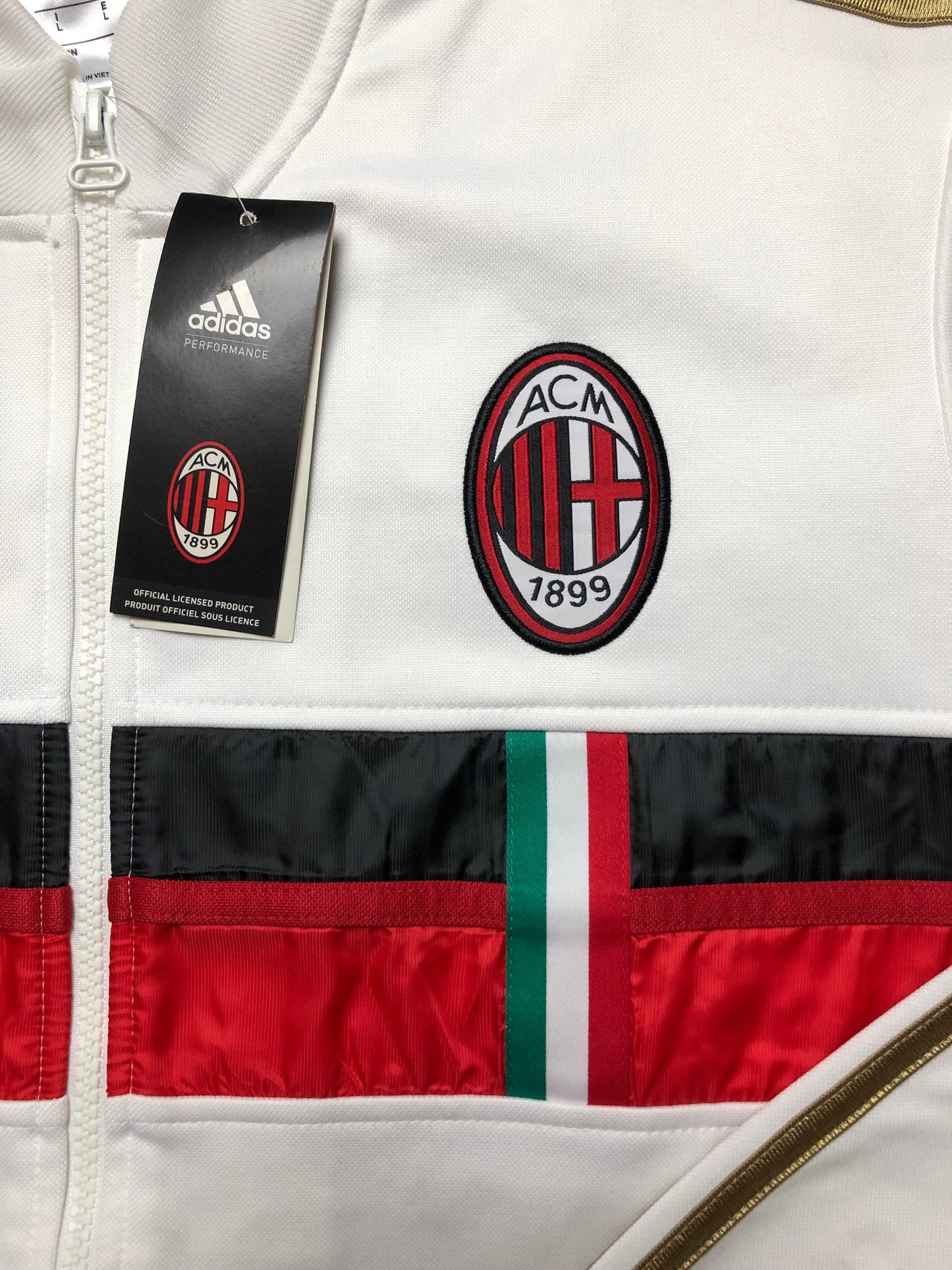 AC Milan Trackjacket Adidas L (neu, mit Tags)