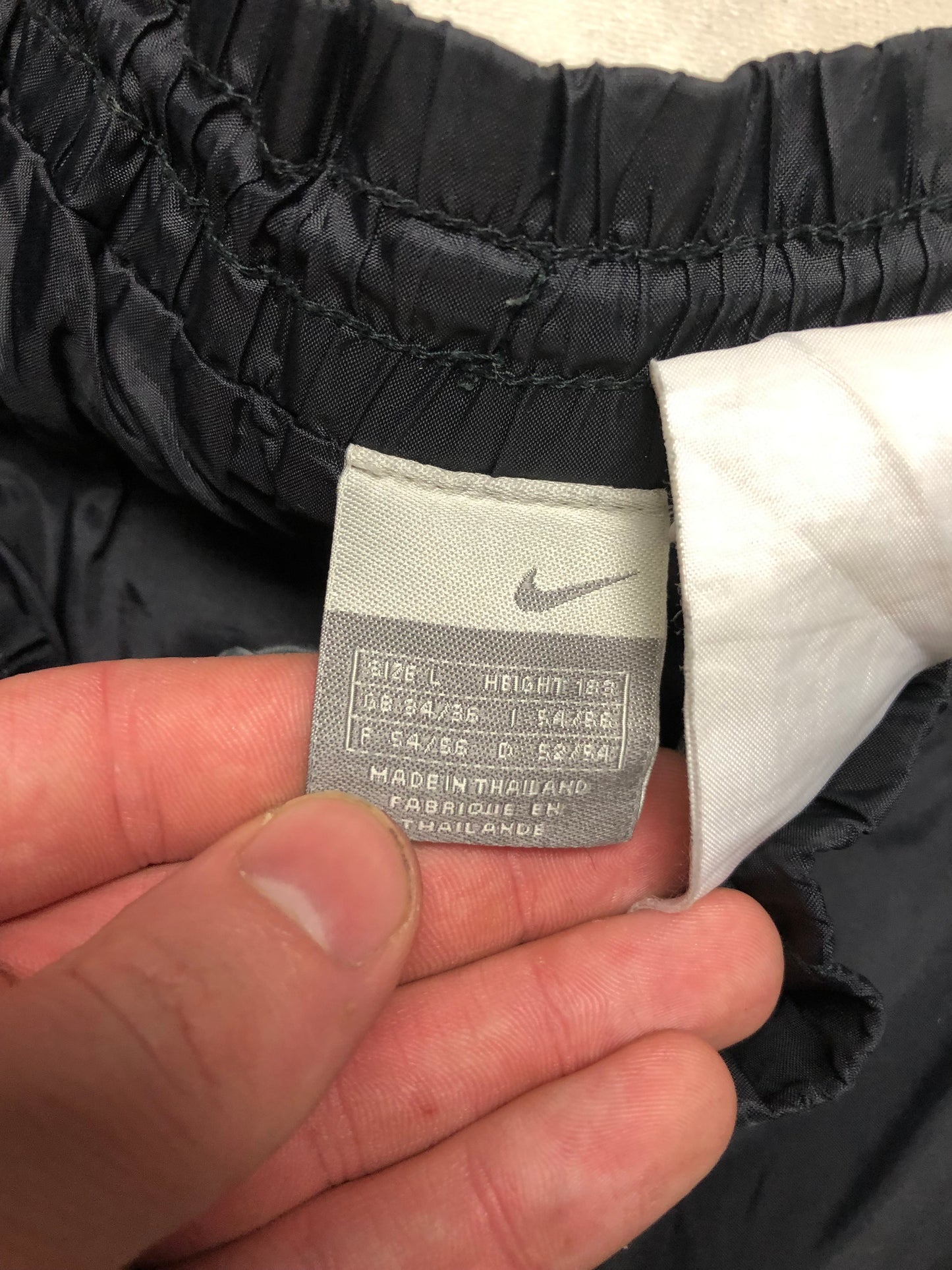 Nike Trackpants schwarz L