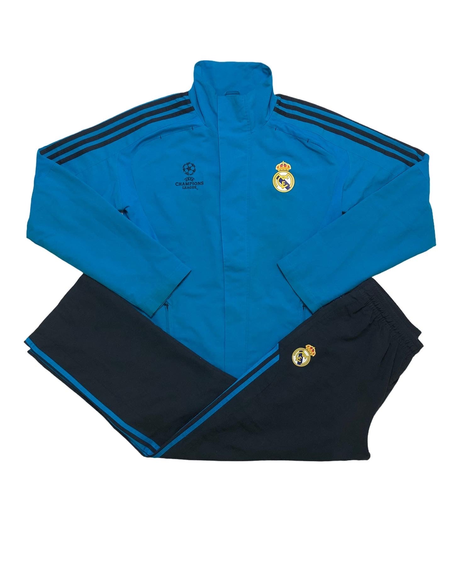 Real Madrid Tracksuit Adidas S, M & L Champions League Edition
