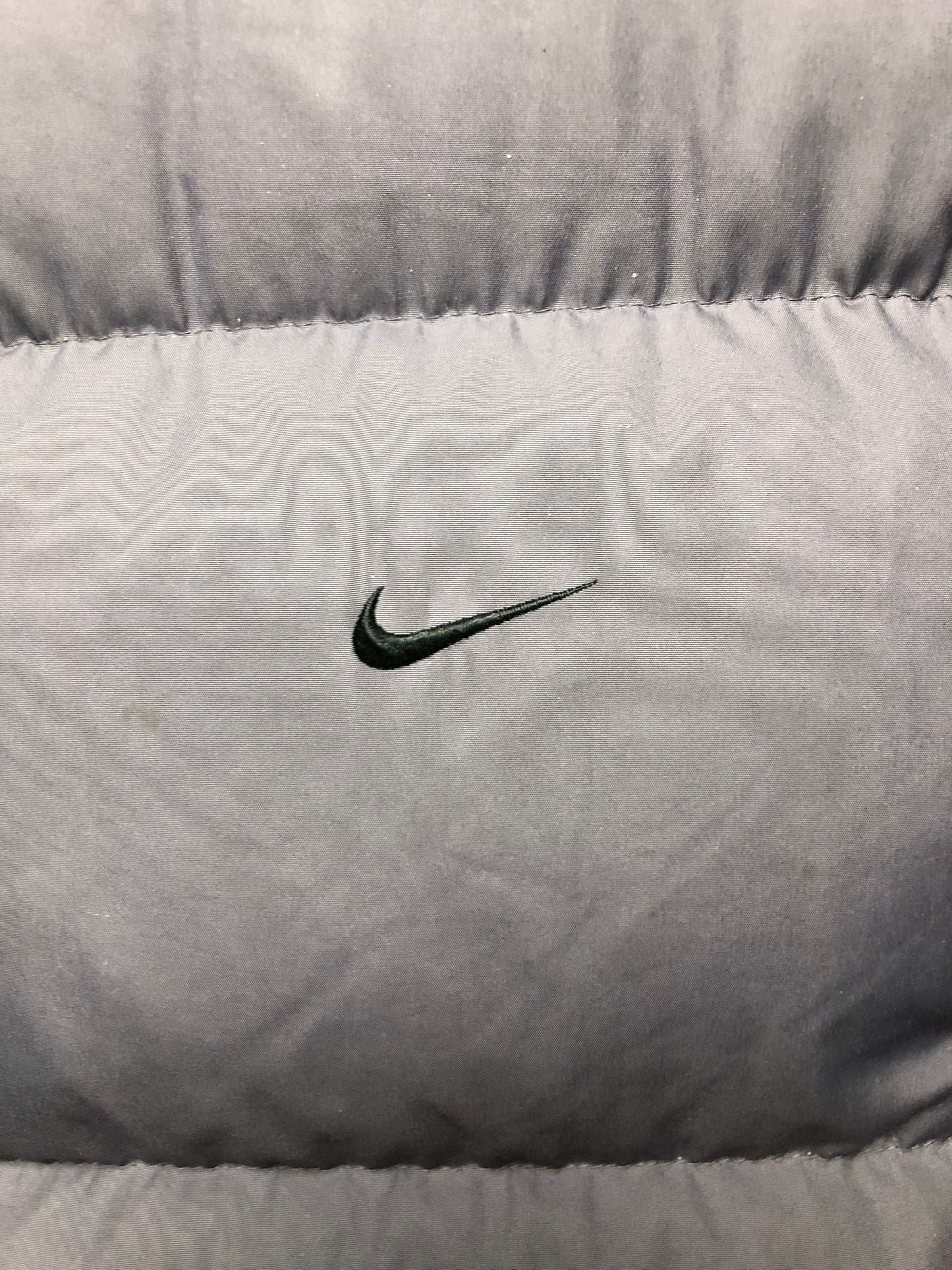 Nike Puffer Weste grau M