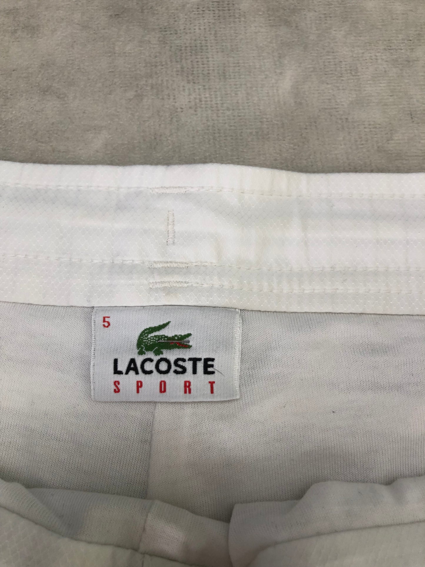 Lacoste Trackpants weiß L
