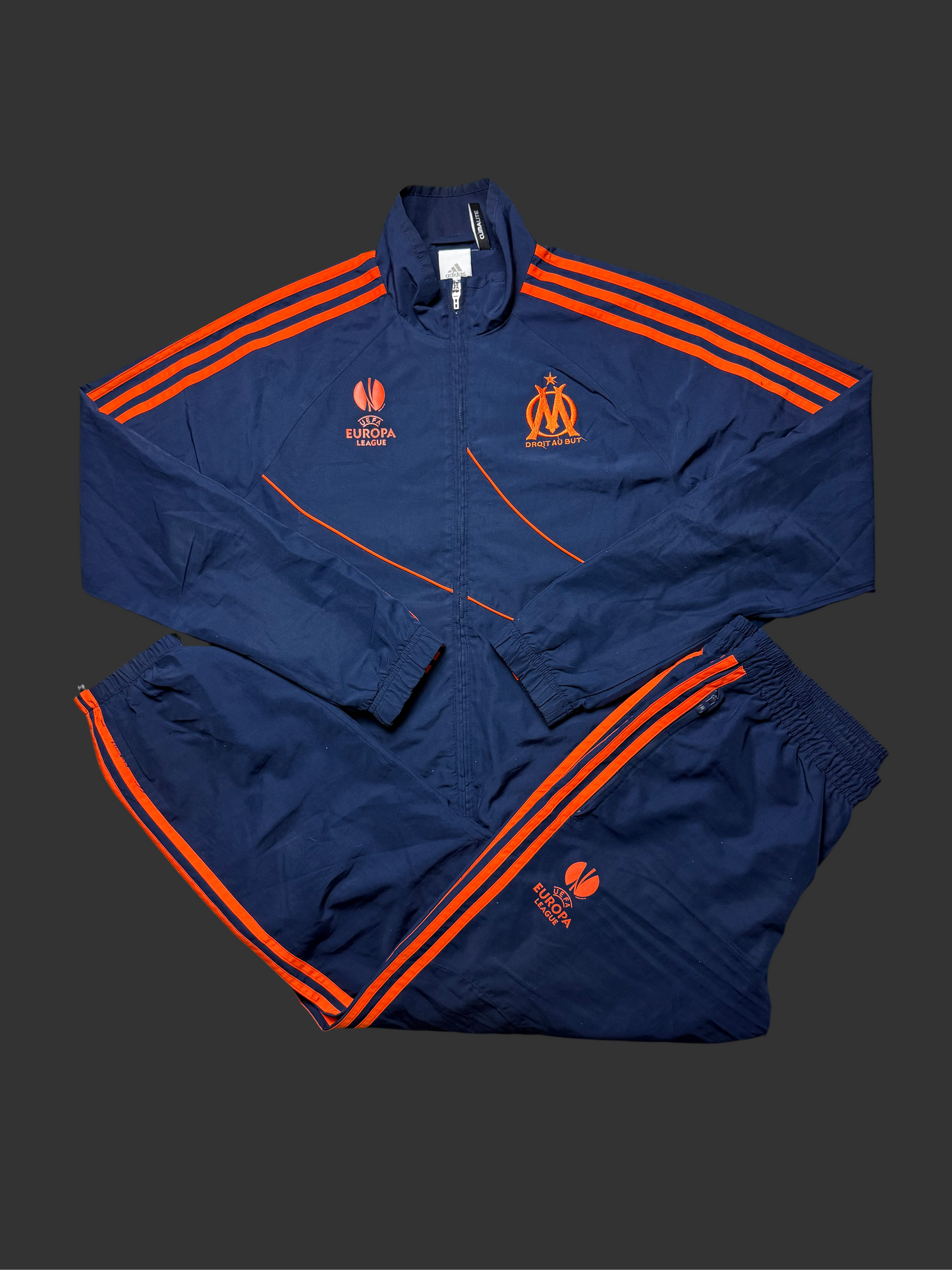 Olympique Marseille Tracksuit Adidas Europa League Edition M