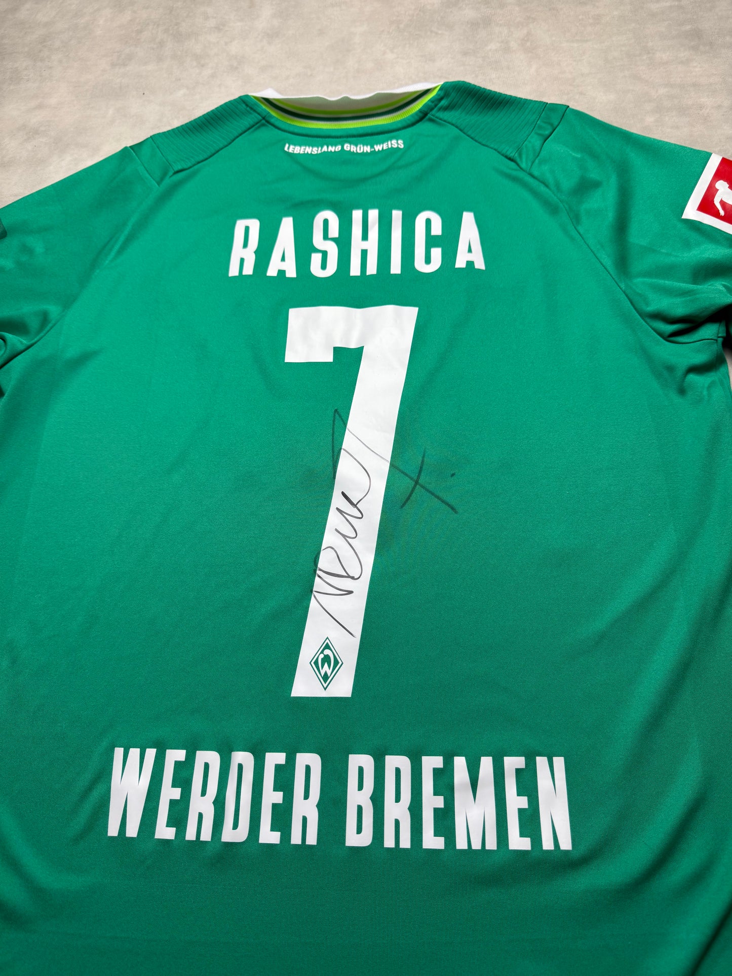 Werder Bremen Milot Rashica Trikot Umbro S (mit Autogramm)