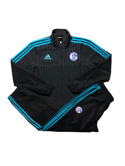 Schalke 04 Tracksuit Adidas M