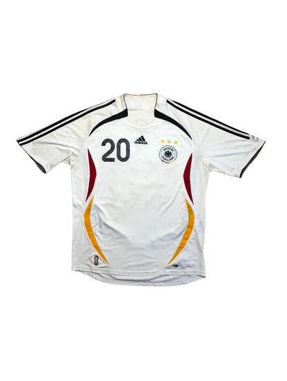 Deutschland DFB Lukas Podolski Trikot Adidas XL 2006 (mit Unterschrift!)