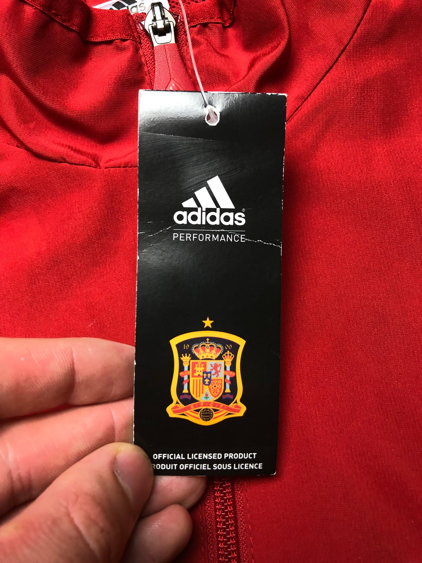 Spanien Trackjacket Adidas M (neu, mit Tags)