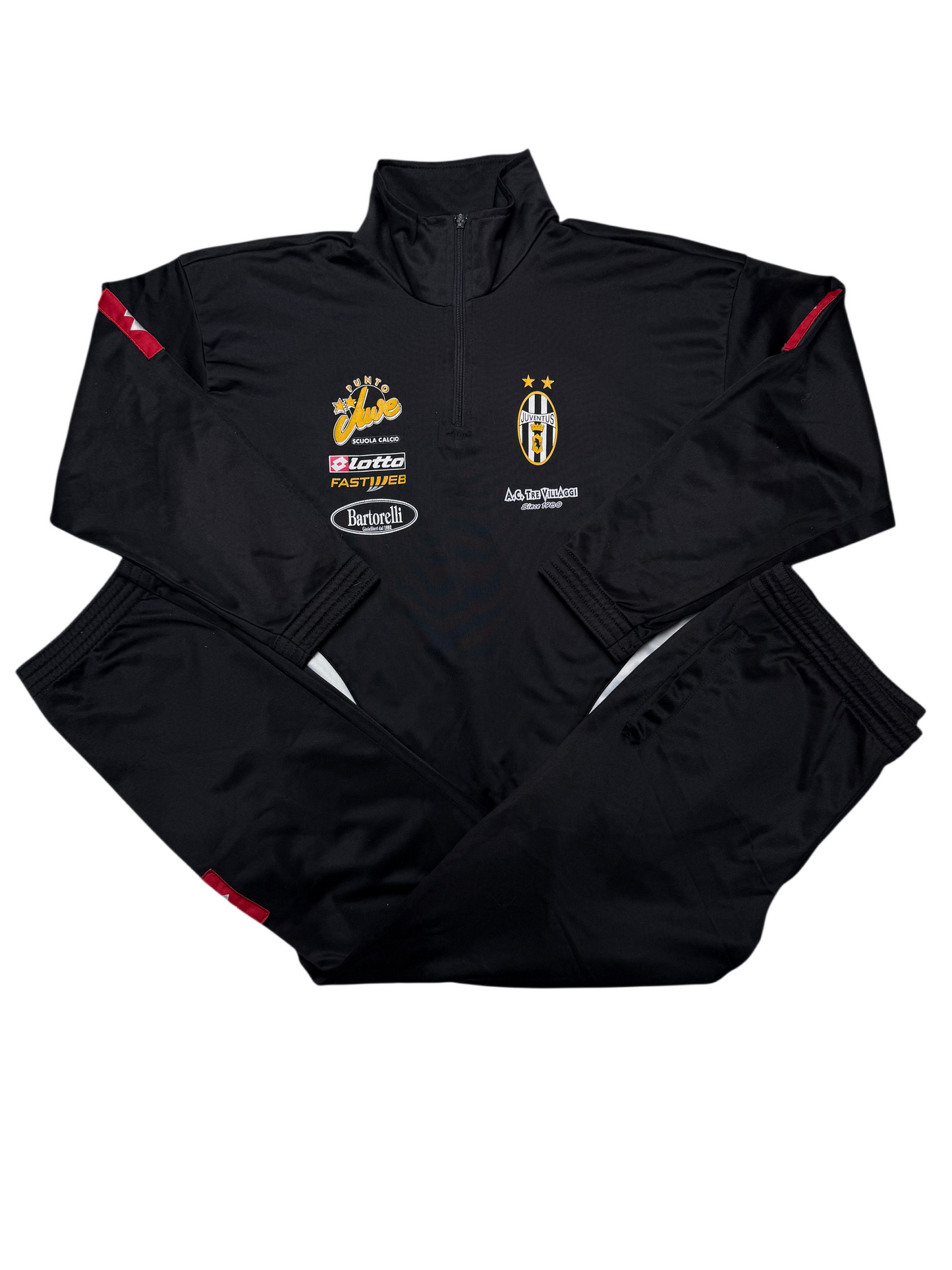 Juventus Turin Tracksuit Lotto XS, S 2002