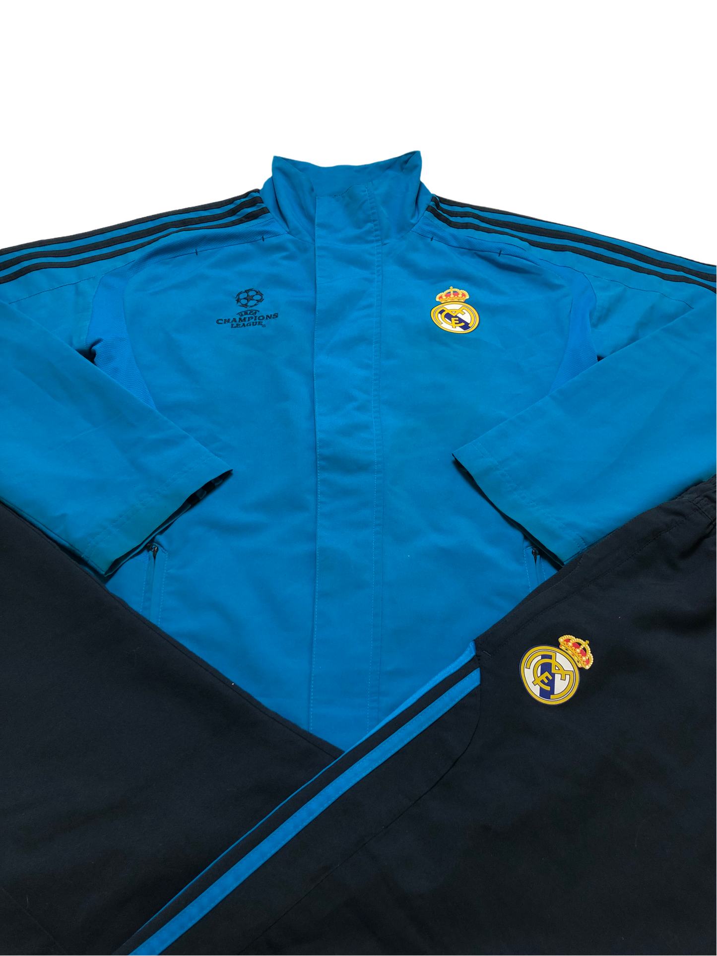 Real Madrid Tracksuit Adidas M & L Champions League Edition