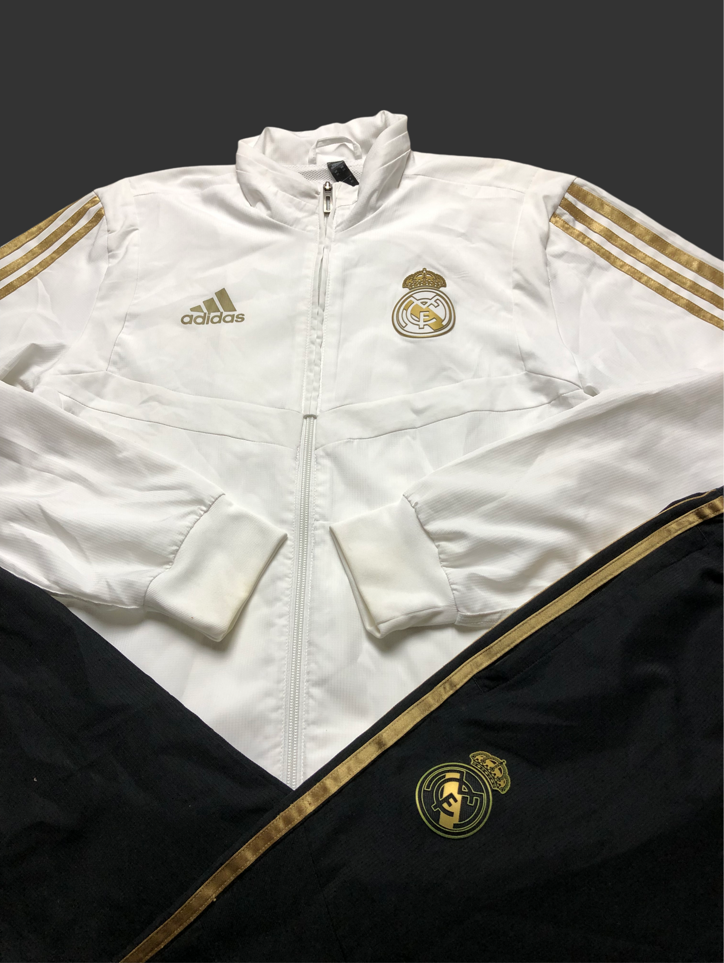 Real Madrid Tracksuit Adidas XS