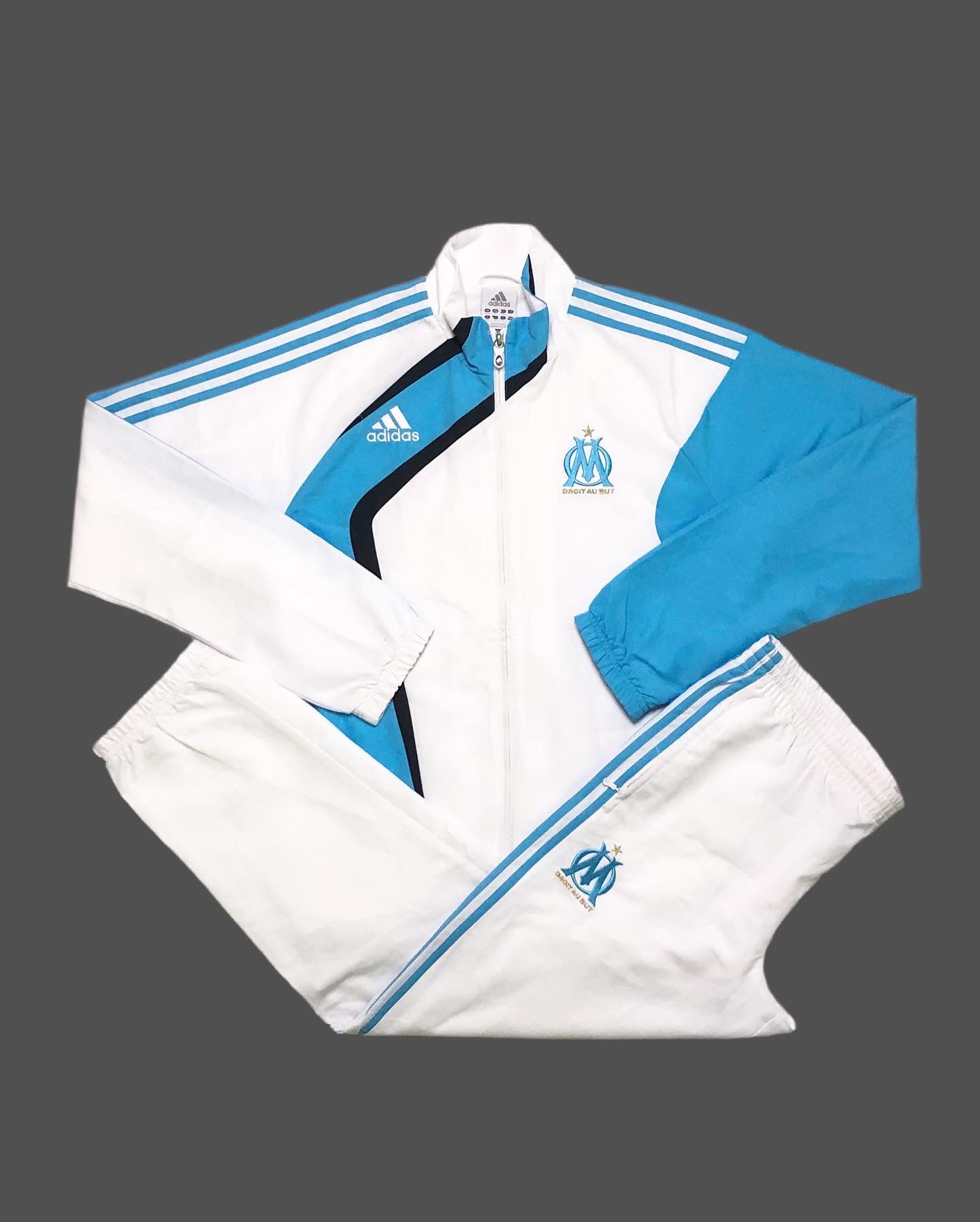 Olympique Marseille Tracksuit Adidas L