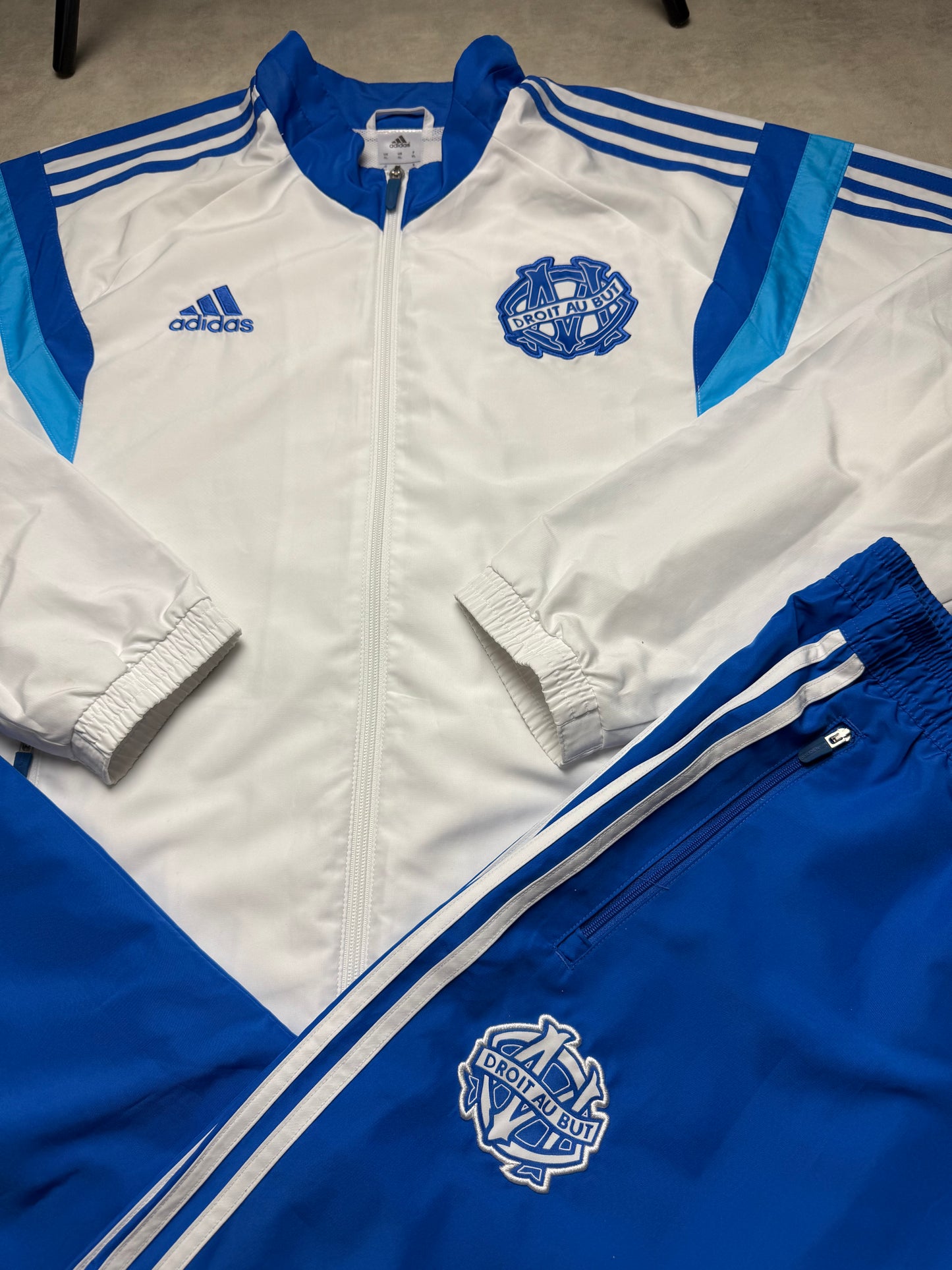 Olympique Marseille Tracksuit Adidas XL