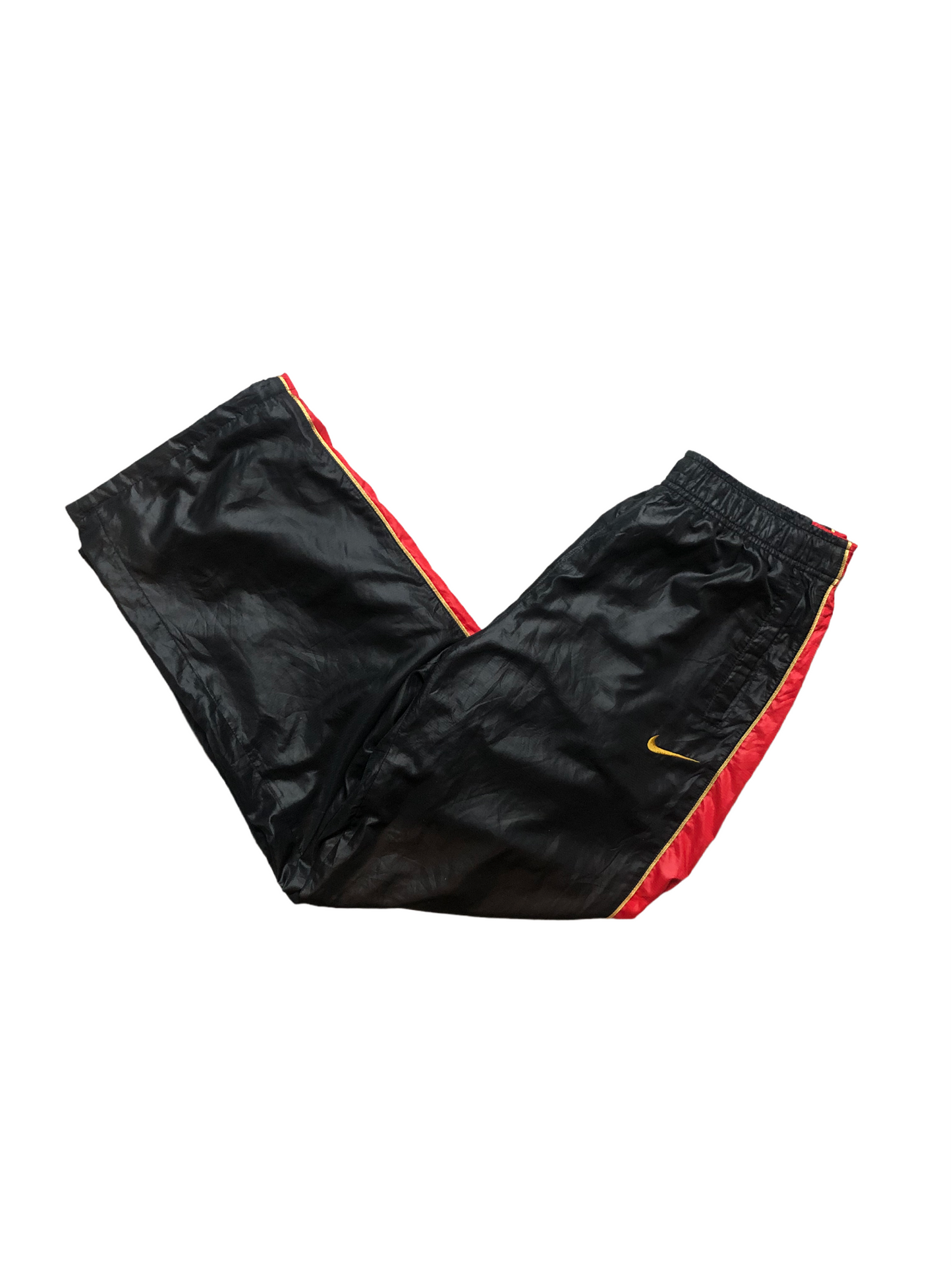 Nike Trackpants schwarz rot M