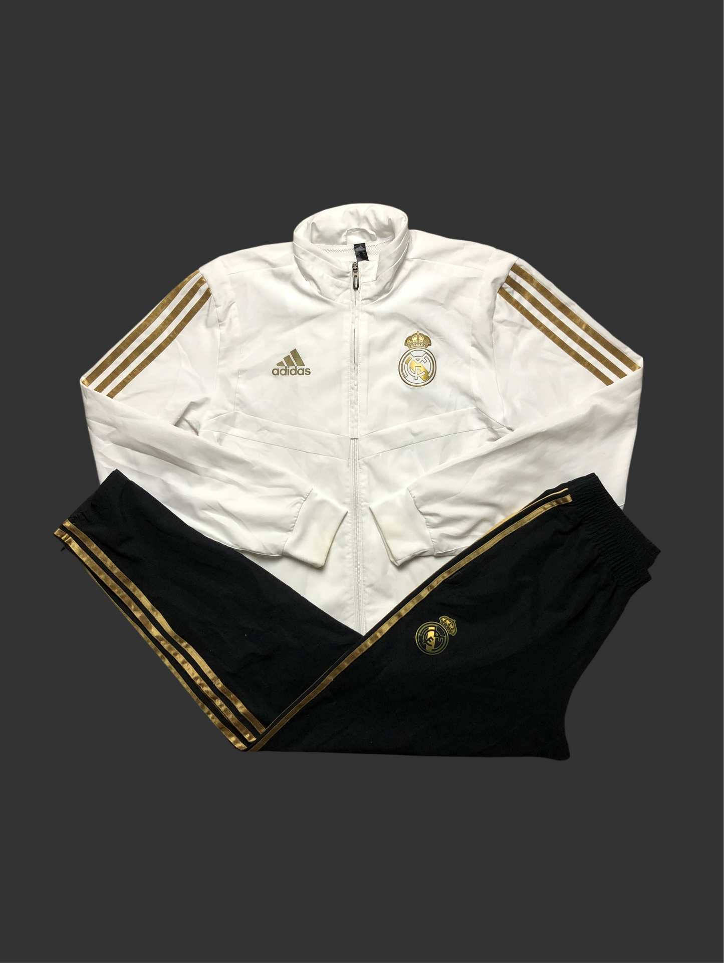 Real Madrid Tracksuit Adidas XS