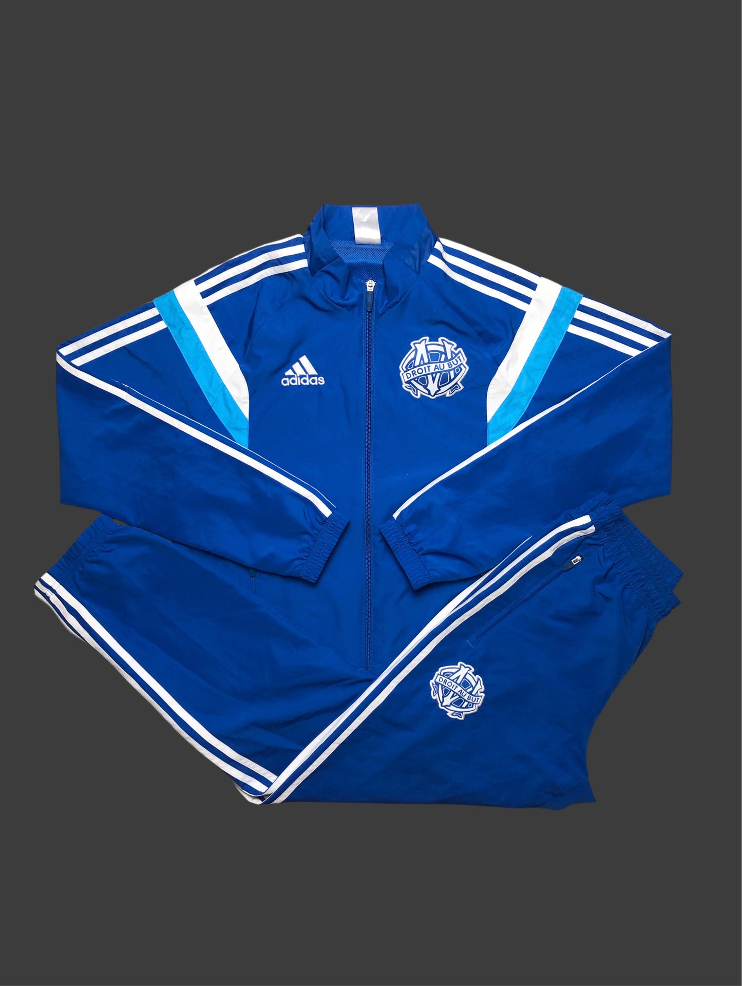 Olympique Marseille Tracksuit Adidas S & XL