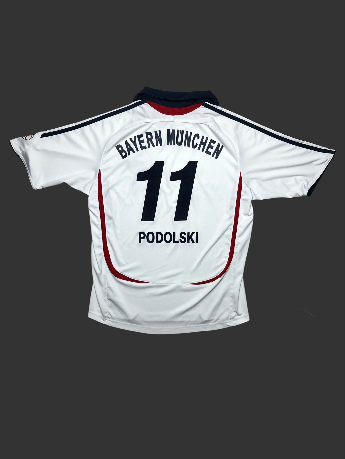 Bayern München Lukas Podolski Trikot Adidas M