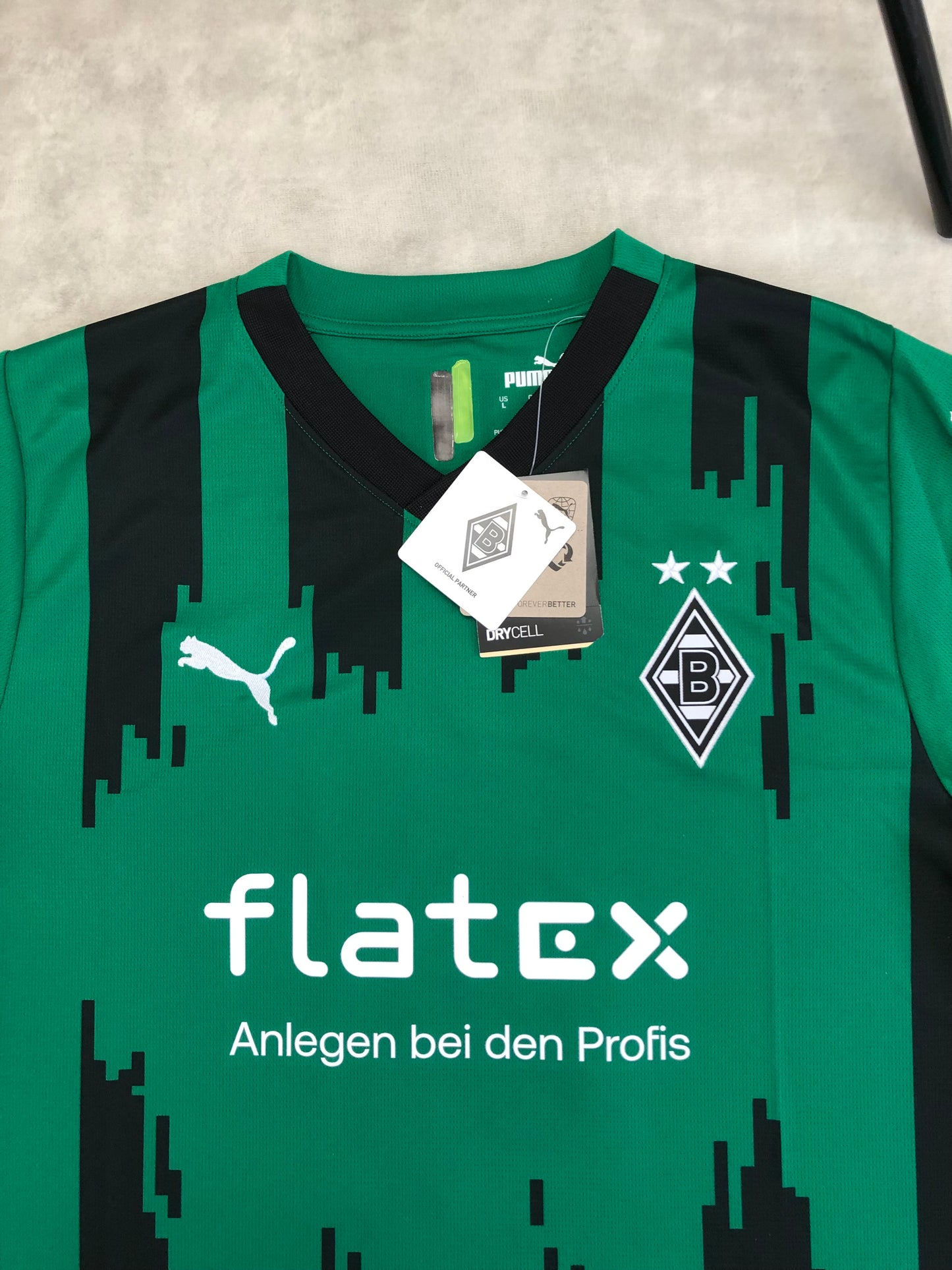 Borussia Mönchengladbach Weigel Trikot Puma L (Neu, mit Tags)