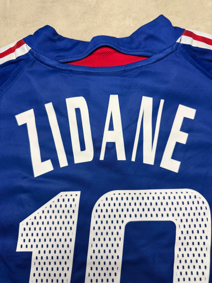 Frankreich Zinedine Zidane Trikot Adidas L 2004
