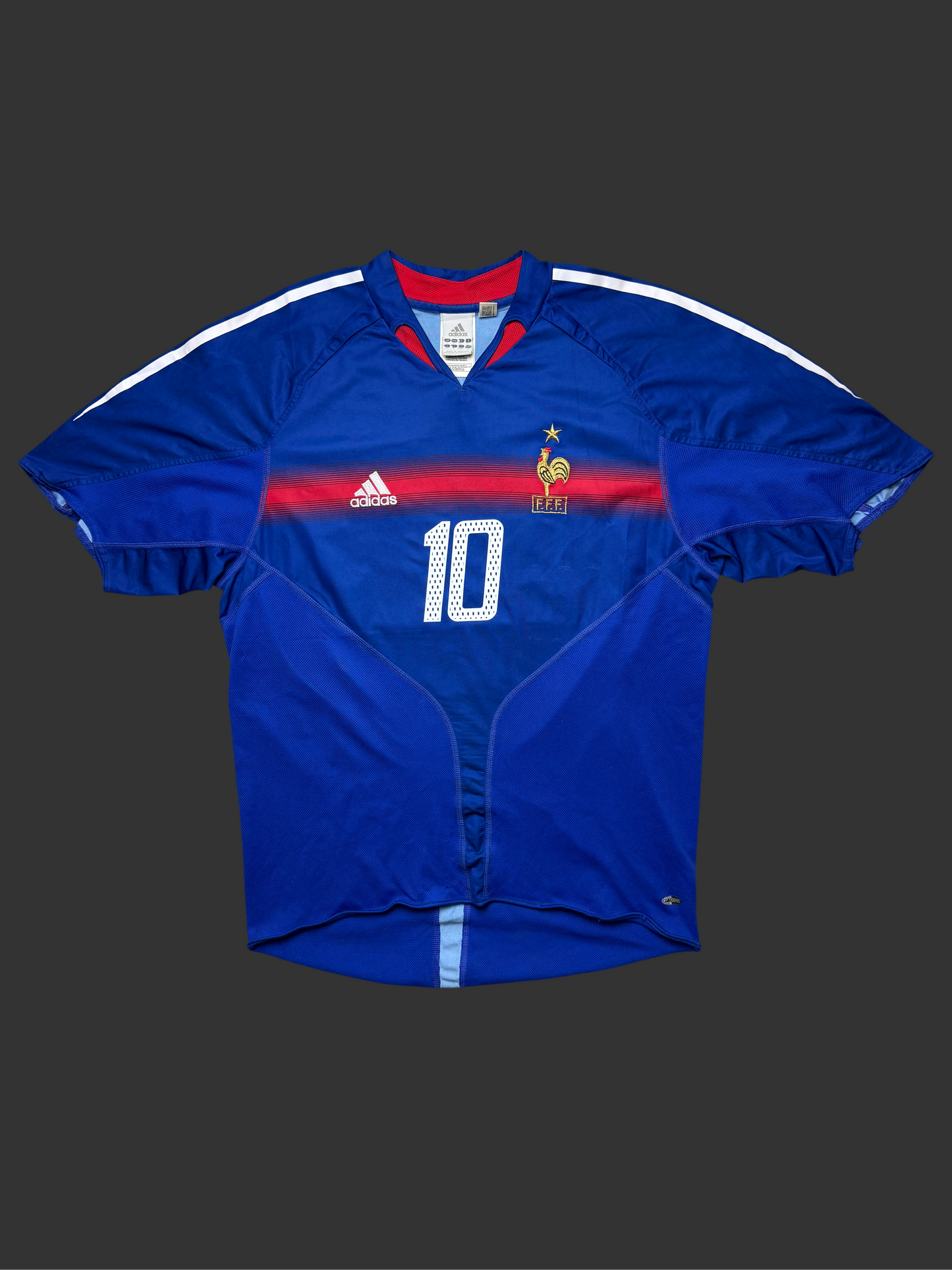 Frankreich Zinedine Zidane Trikot Adidas L 2004