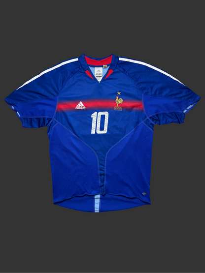 Frankreich Zinedine Zidane Trikot Adidas L 2004