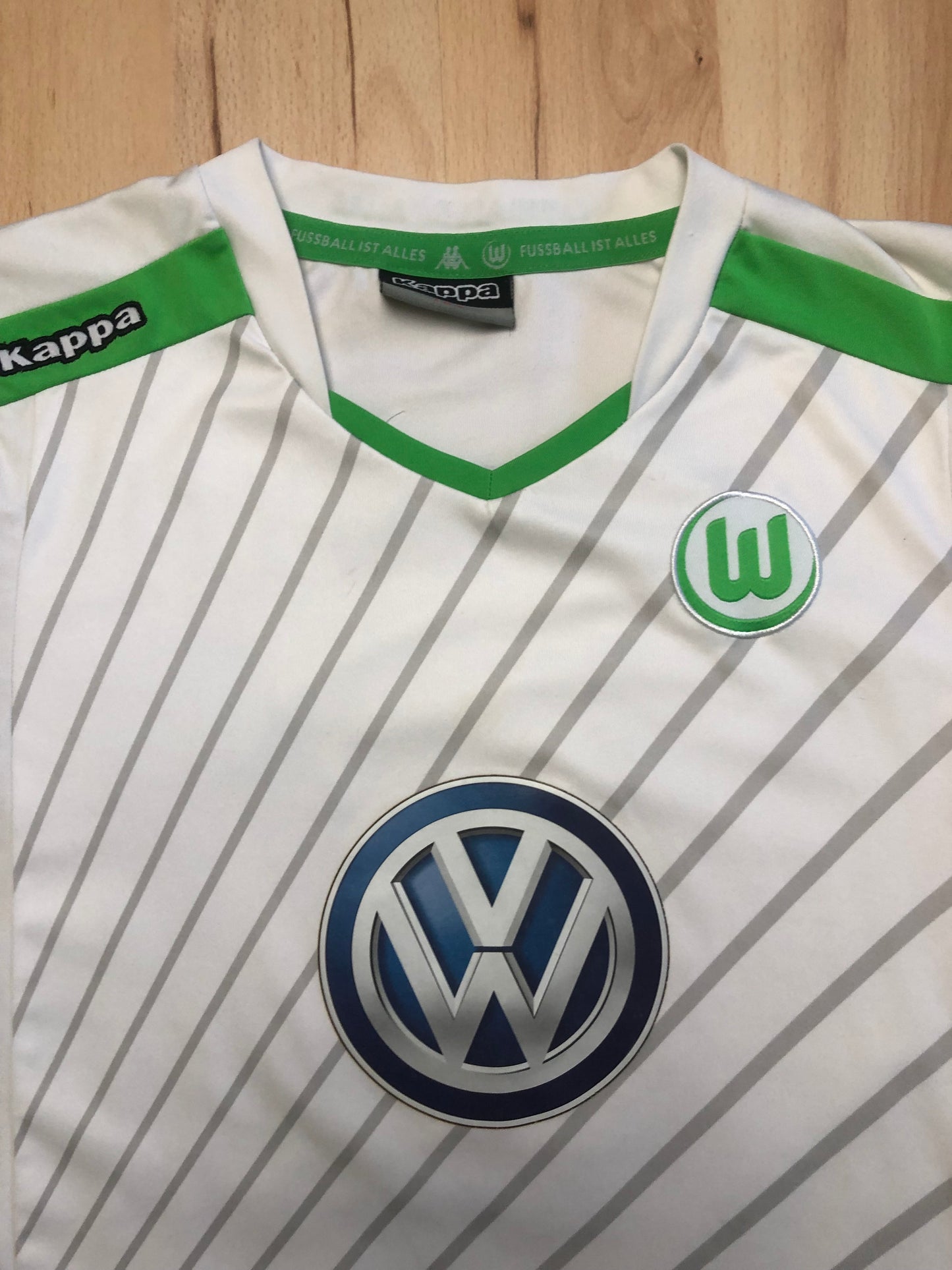 VFL Wolfsburg Kevin De Bruyne Trikot Kappa XS