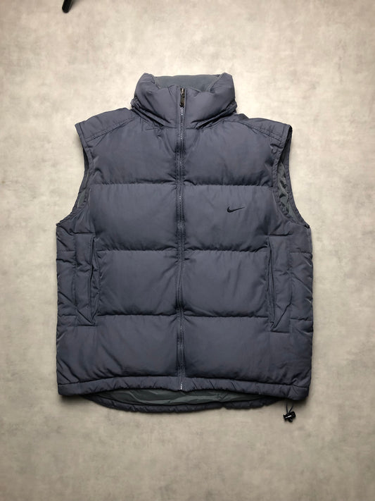Nike Puffer Weste grau S