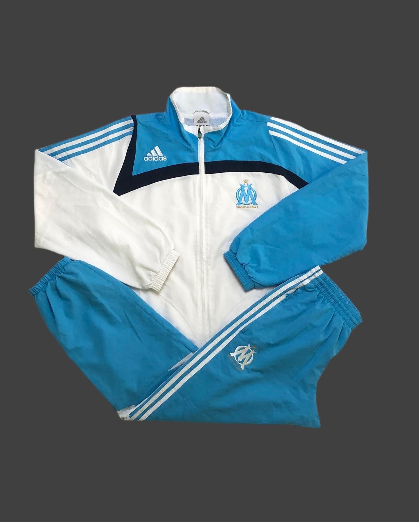 Olympique Marseille Tracksuit Adidas S