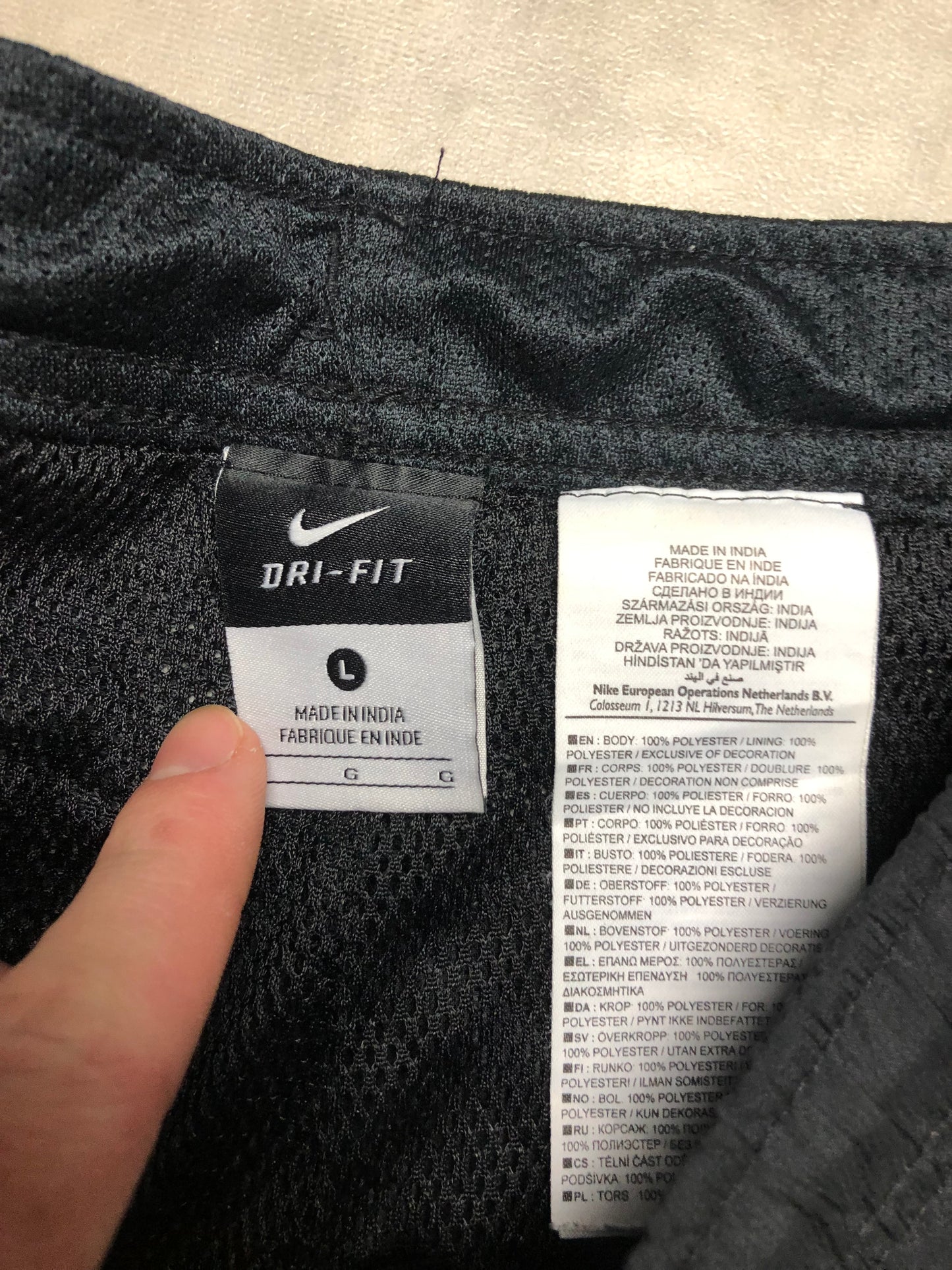 Nike Trackpants schwarz L