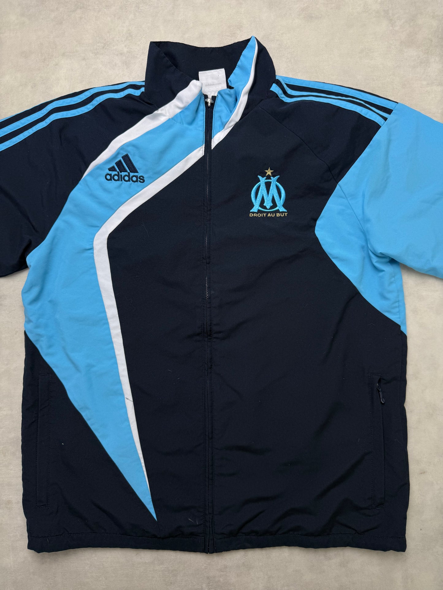 Olympique Marseille Tracksuit Adidas M & L 2009