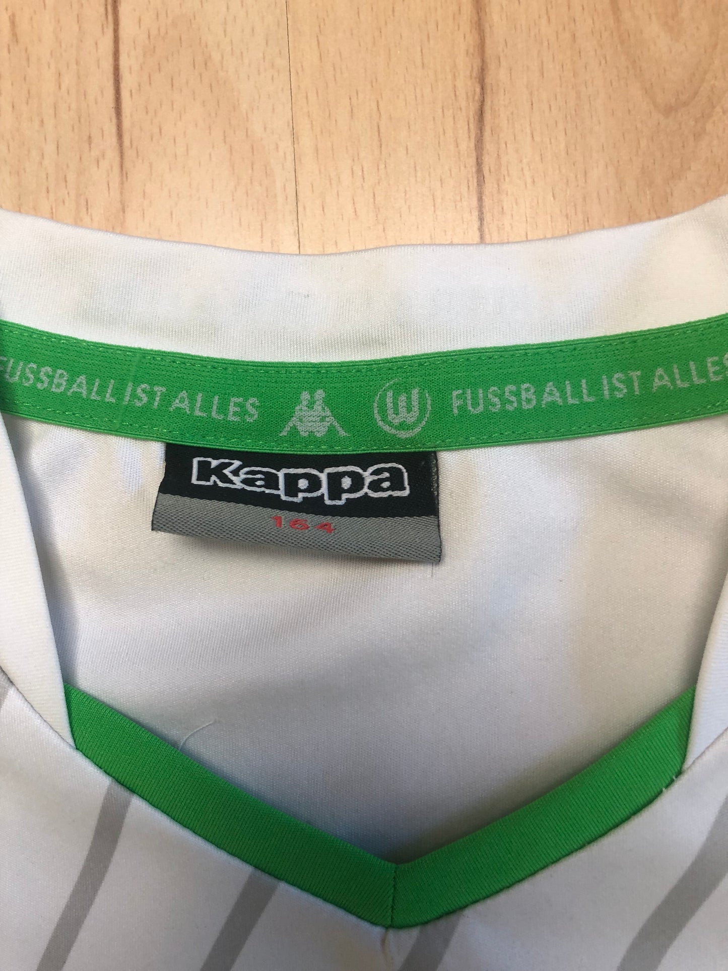 VFL Wolfsburg Kevin De Bruyne Trikot Kappa XS